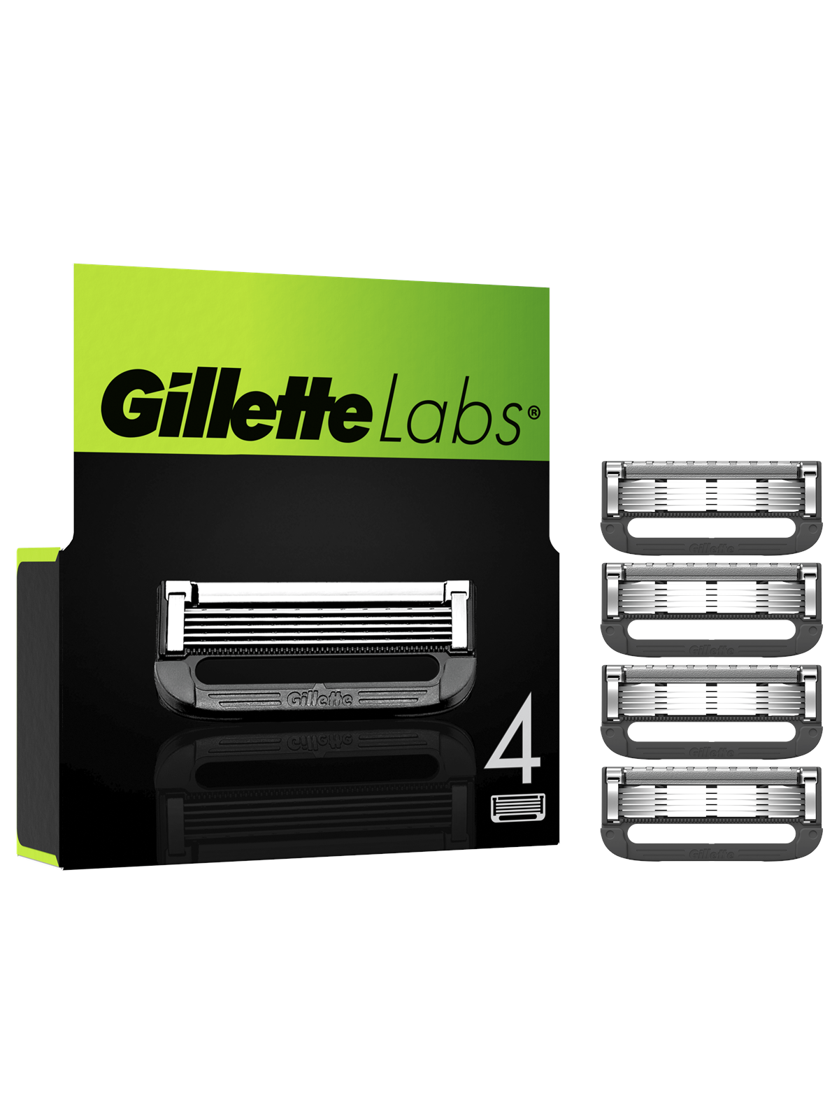 Gillette Labs Razor Blades (4-pack) - Rasierausstattung - 7702018605378