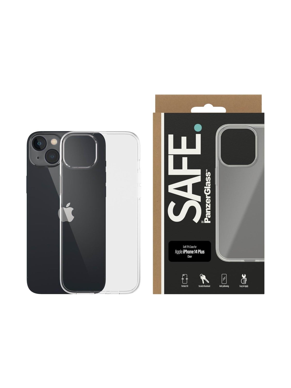 Safe by Panzerglass Tpu Case Apple Iphone 14 Plus | Transparent - Handys Cover Cases - Safe95156