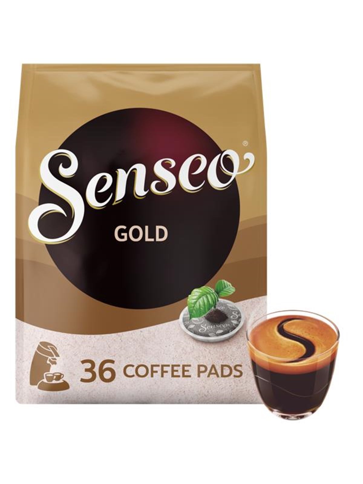 Senseo Pads Gold (Medium Cup) 36 Pcs - Kaffeezubereitung - 4070654