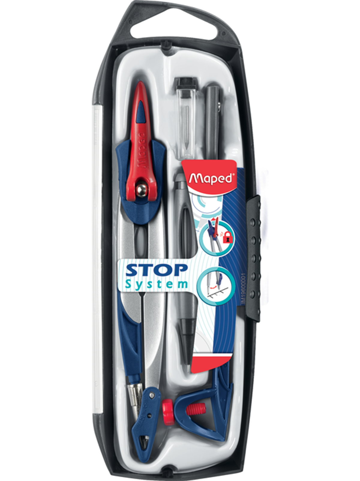 Maped Stop System Compass 5-piece - Utensilien Zum Schreiben Und Zeichnen - 196101