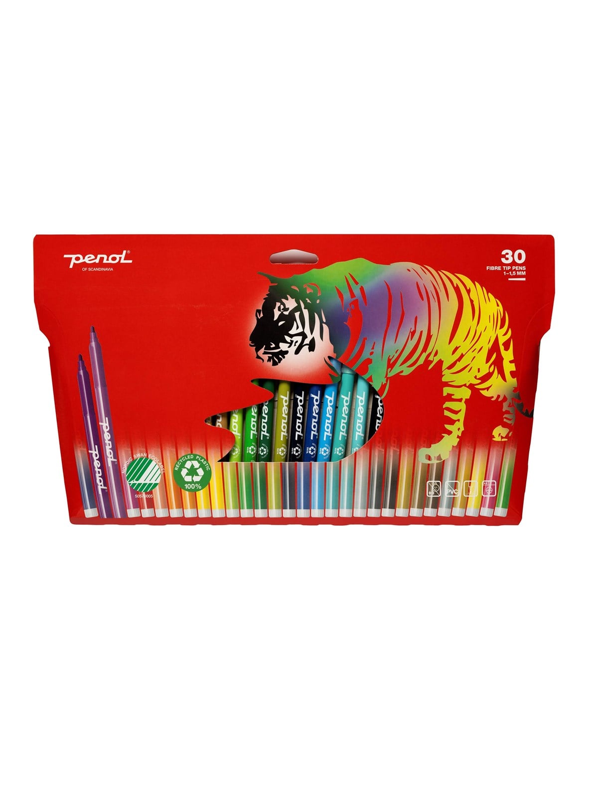 Penol Fibre Tip Pens X30 - Utensilien Zum Schreiben Und Zeichnen - 16000003