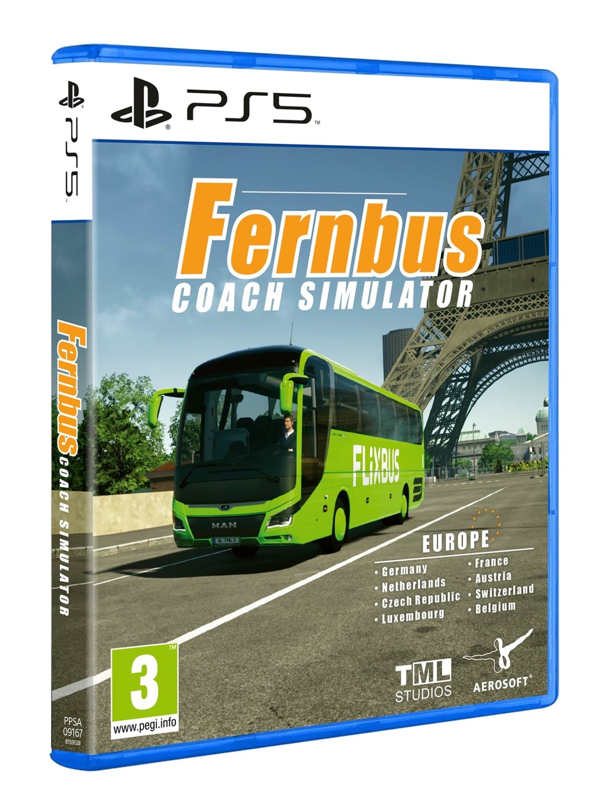 Fernbus Coach Simulator - Sony Playstation 5 - Simulator - Pegi 3 - Spiele - 4015918159128
