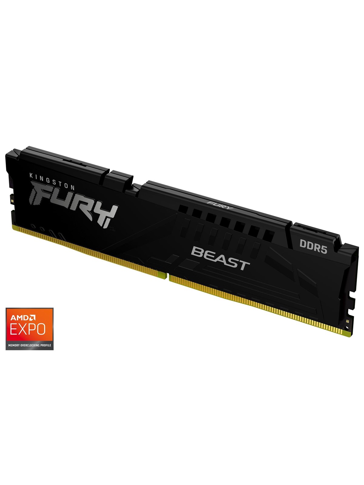 Kingston Fury Beast Ddr5-5600 - 8gb - Cl36 - Single Channel (1 Pcs) - Amd Expo & Intel Xmp - Schwarz - Ram - Kf556c36bbe-8
