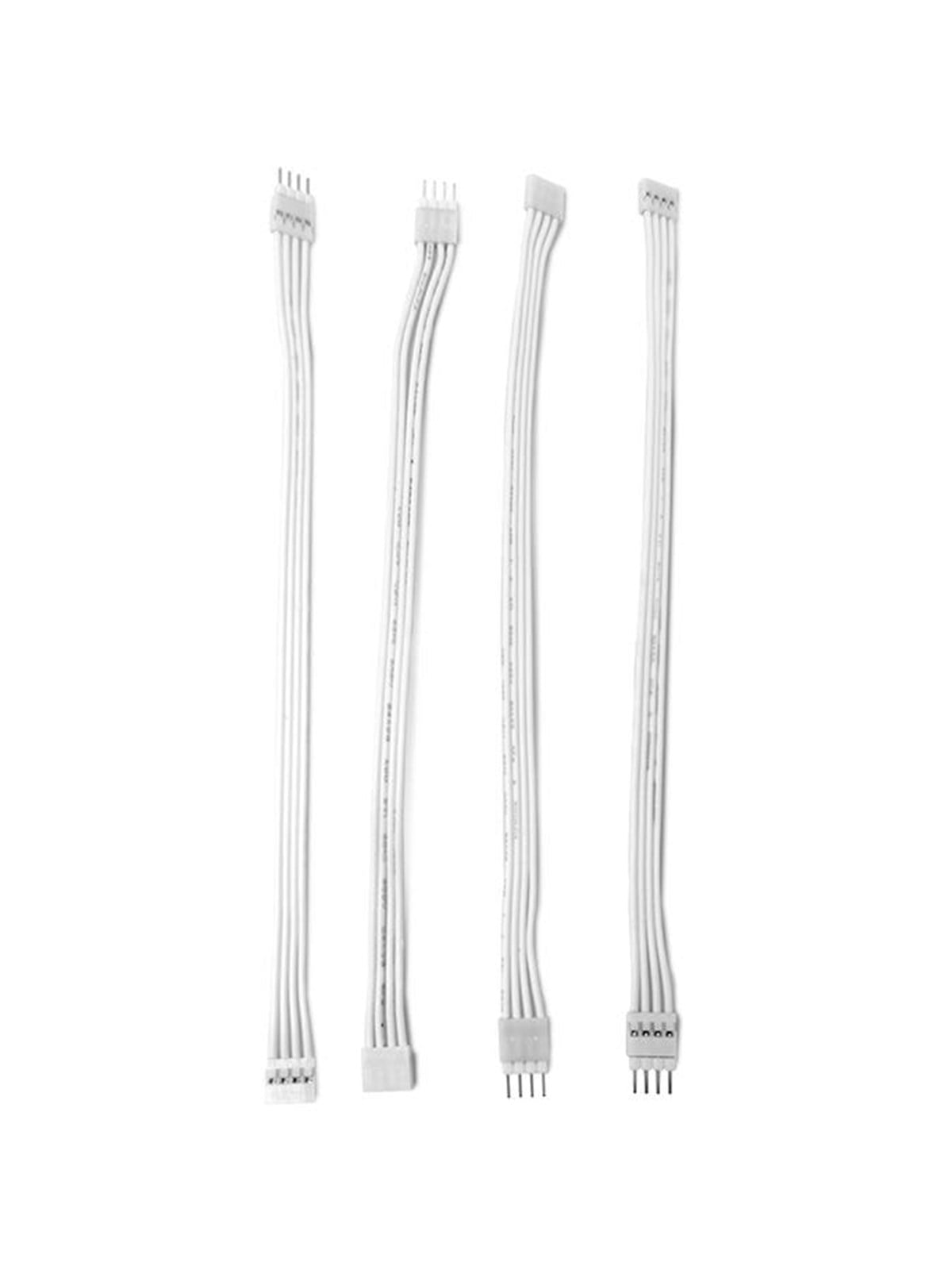 Light Solutions Cable For Philips Hue Gradient Lightstrip - 15cm - White - 4 Pcs - Smart Home - 5714255007428
