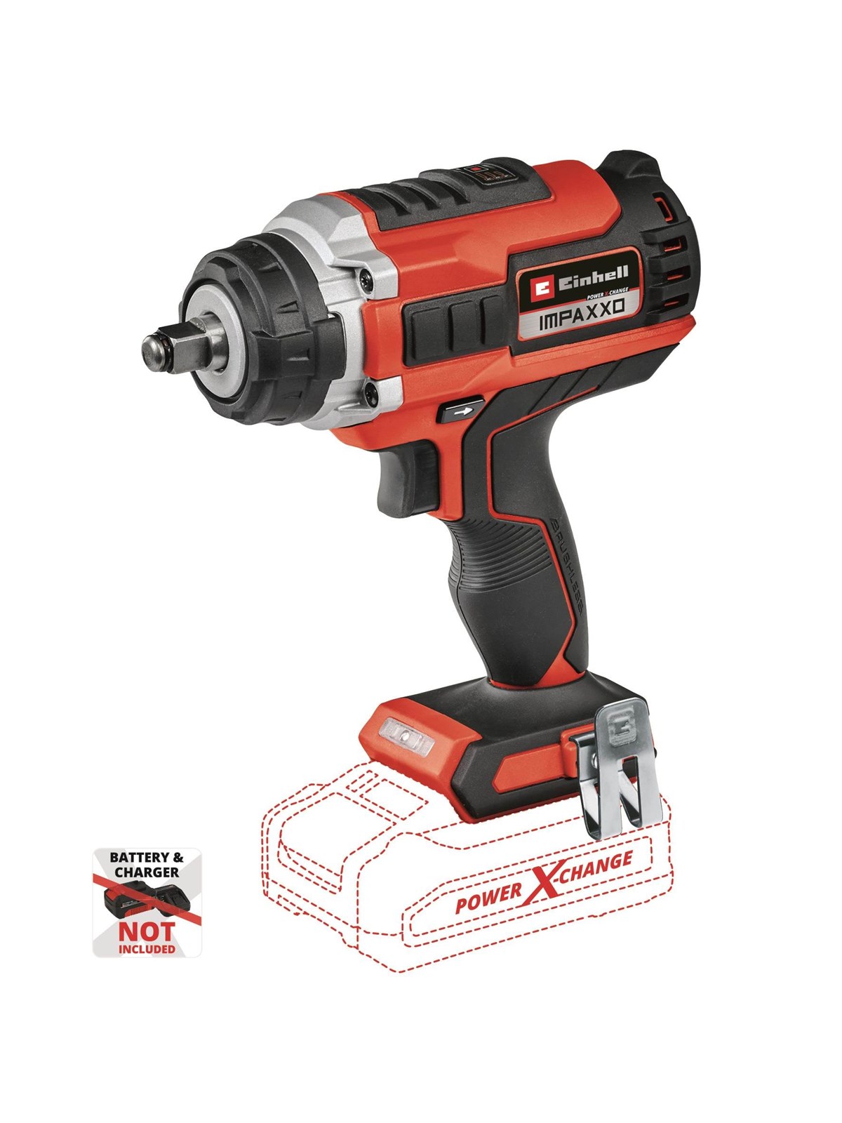 Einhell Cordless Impact Wrench Impaxxo 18/400 - Schraubbohrmaschinen - 4510070