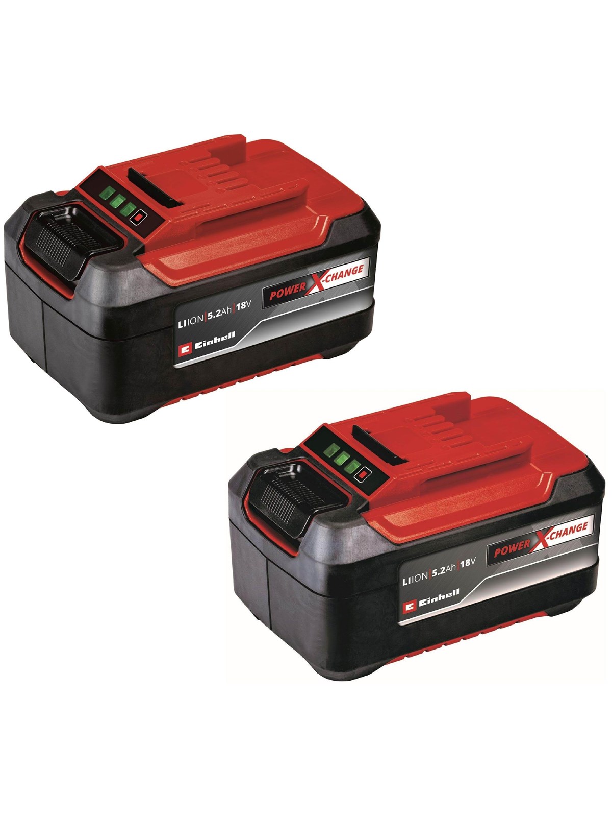 Einhell 2x 18v 5,2ah Pxc-twinpack - Haus Garten - 4511526