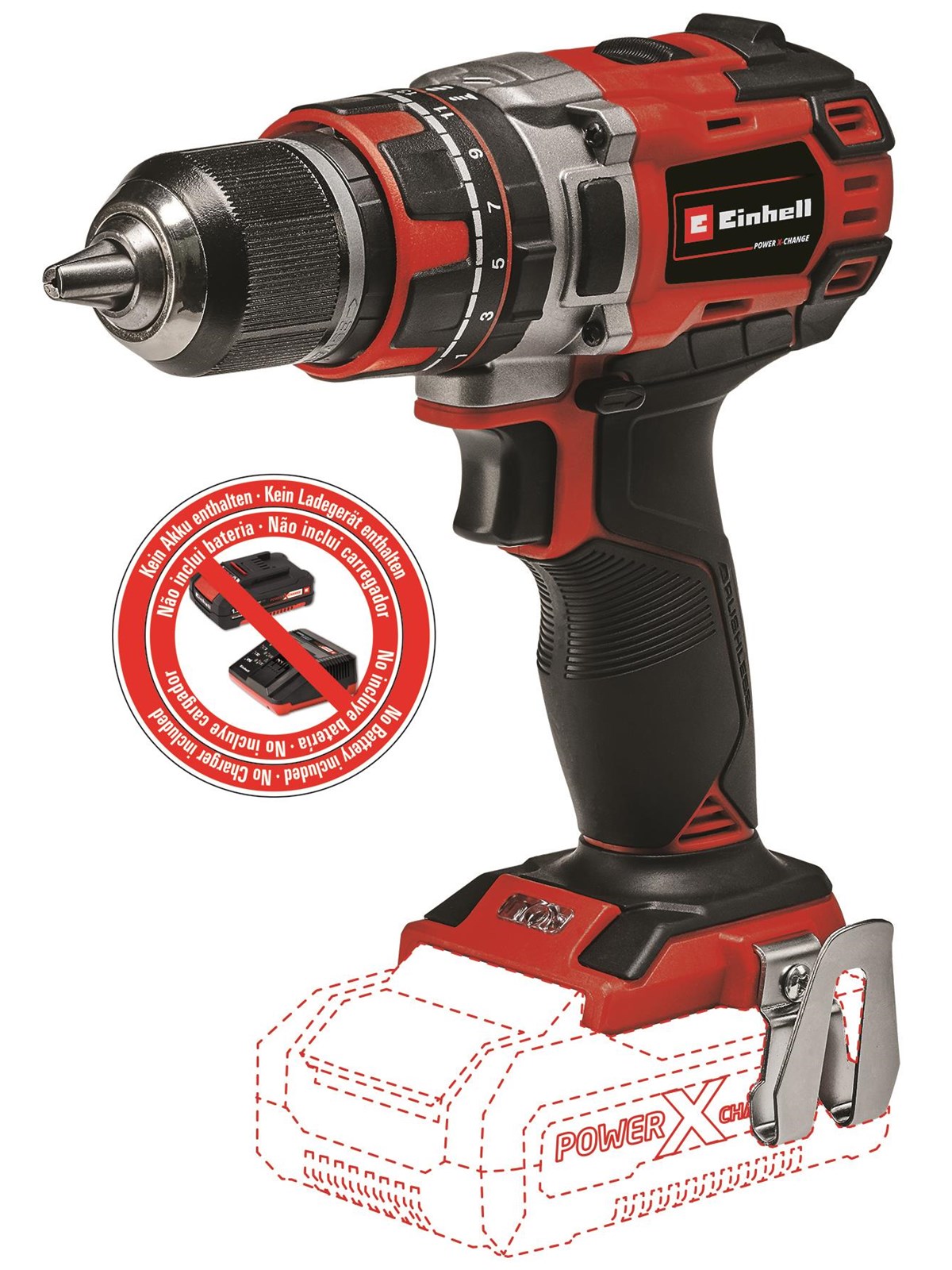 Einhell Cordless Impact Drill Tp-cd 18/50 Li-i Bl-solo - Schraubbohrmaschinen - 4513942