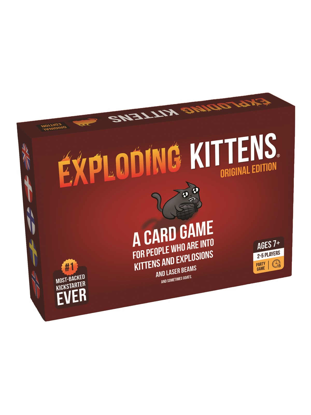 Exploding Kittens Original Nordic - Brettspiele - Ekiek01nor