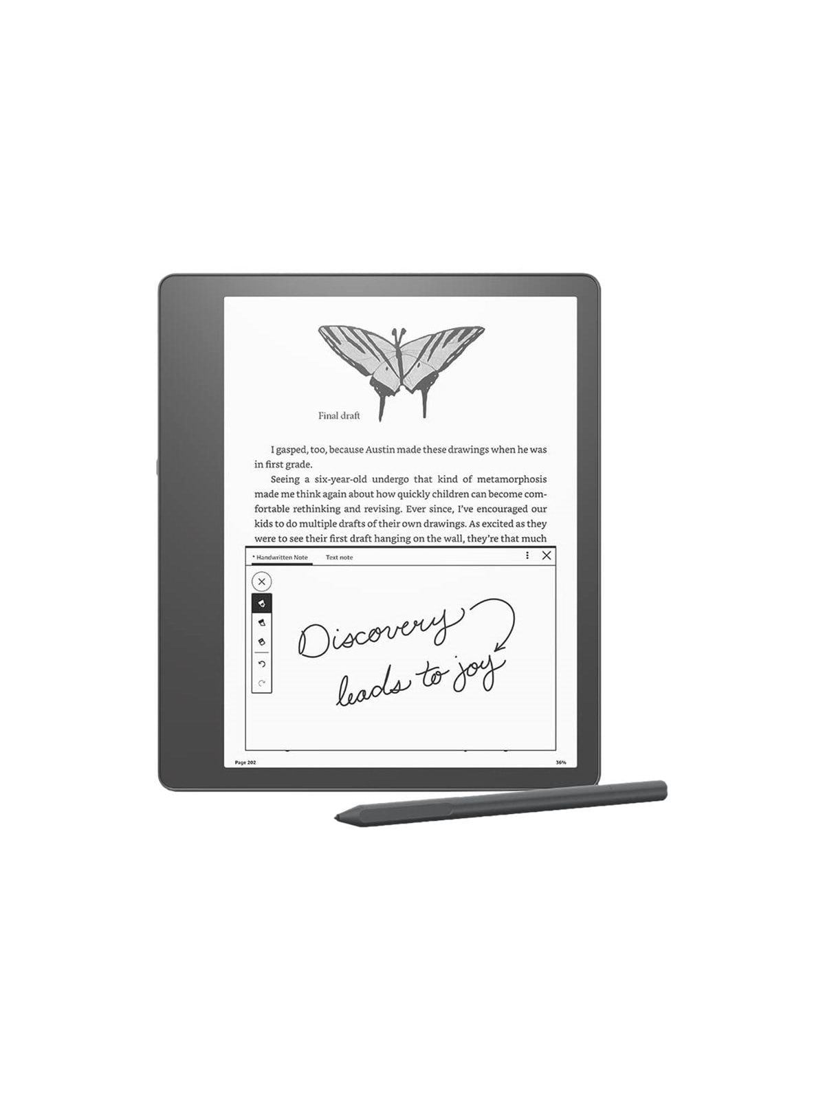 Amazon Kindle Scribe (2022) 16gb With Basic Pen - Tungsten Grey - Ebook Reader - B09bs5xwns