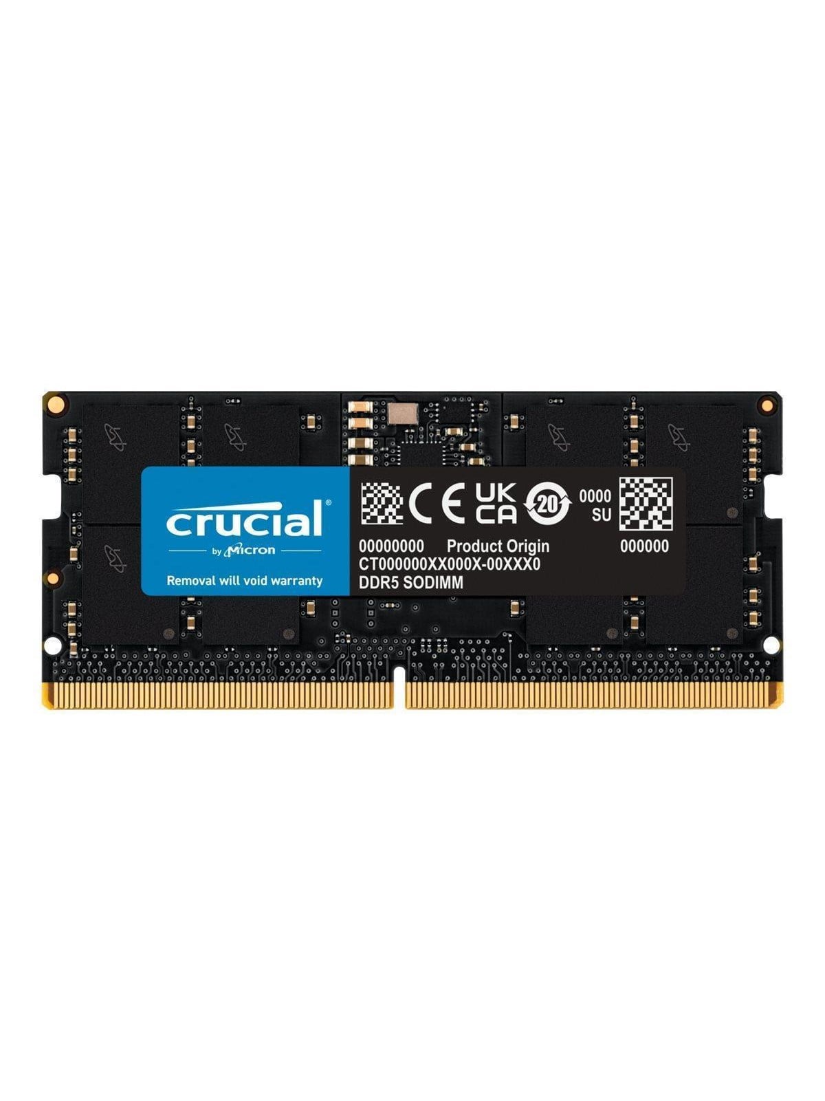 Crucial Sodimm Ddr5-5600 - 32gb - Cl46 - Single Channel (1 Pcs) - Schwarz - Ram - Ct32g56c46s5