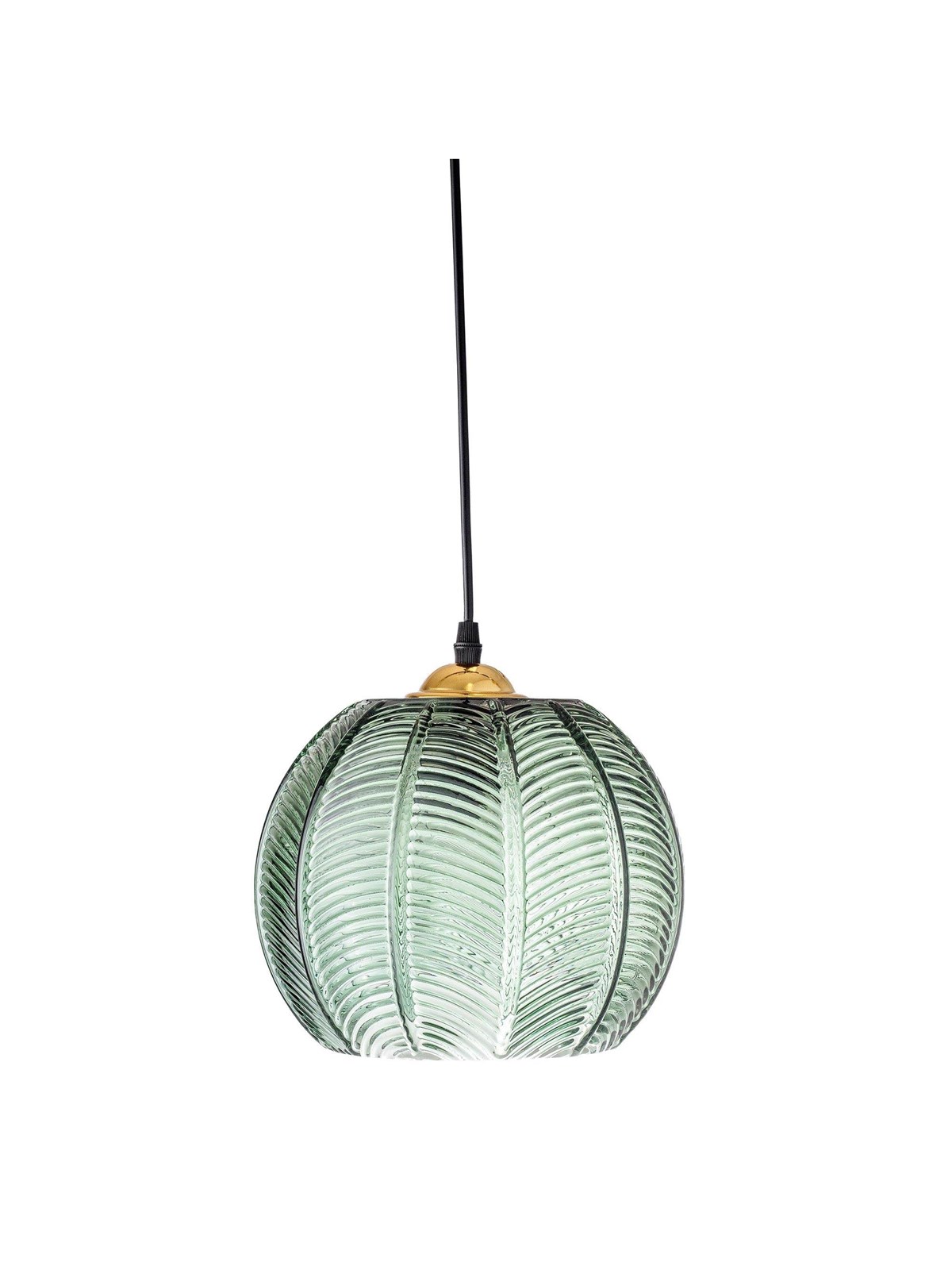 Bloomingville Glass Pendel Ø 22 cm - Green - Lampen - 30706089