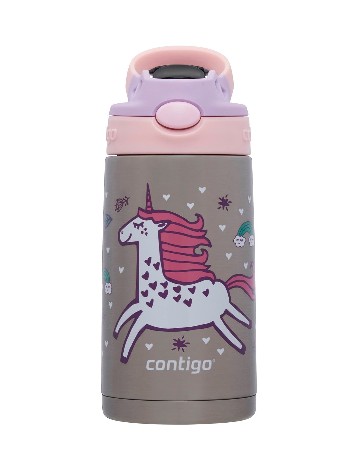 Contigo Easy Clean Steel Strawberry Unicorn 380ml - Kuechenzubehoer - 2178083