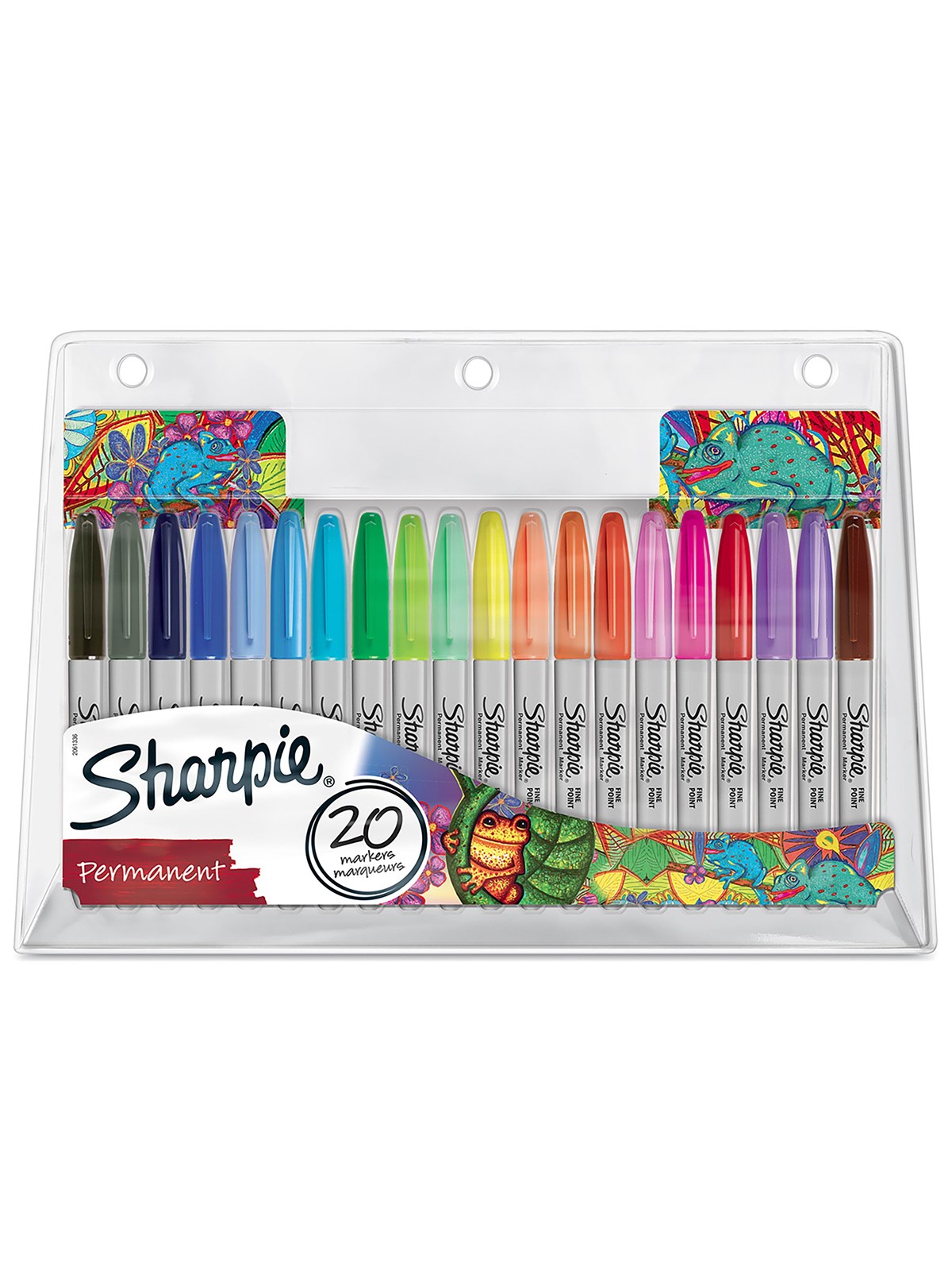 Sharpie Permanent Marker | Marker Stifte Mit Feiner Spitze | Gemischte Farben | 20stück Market Set - Utensilien Zum Schreiben Und Zeichnen - 2061128