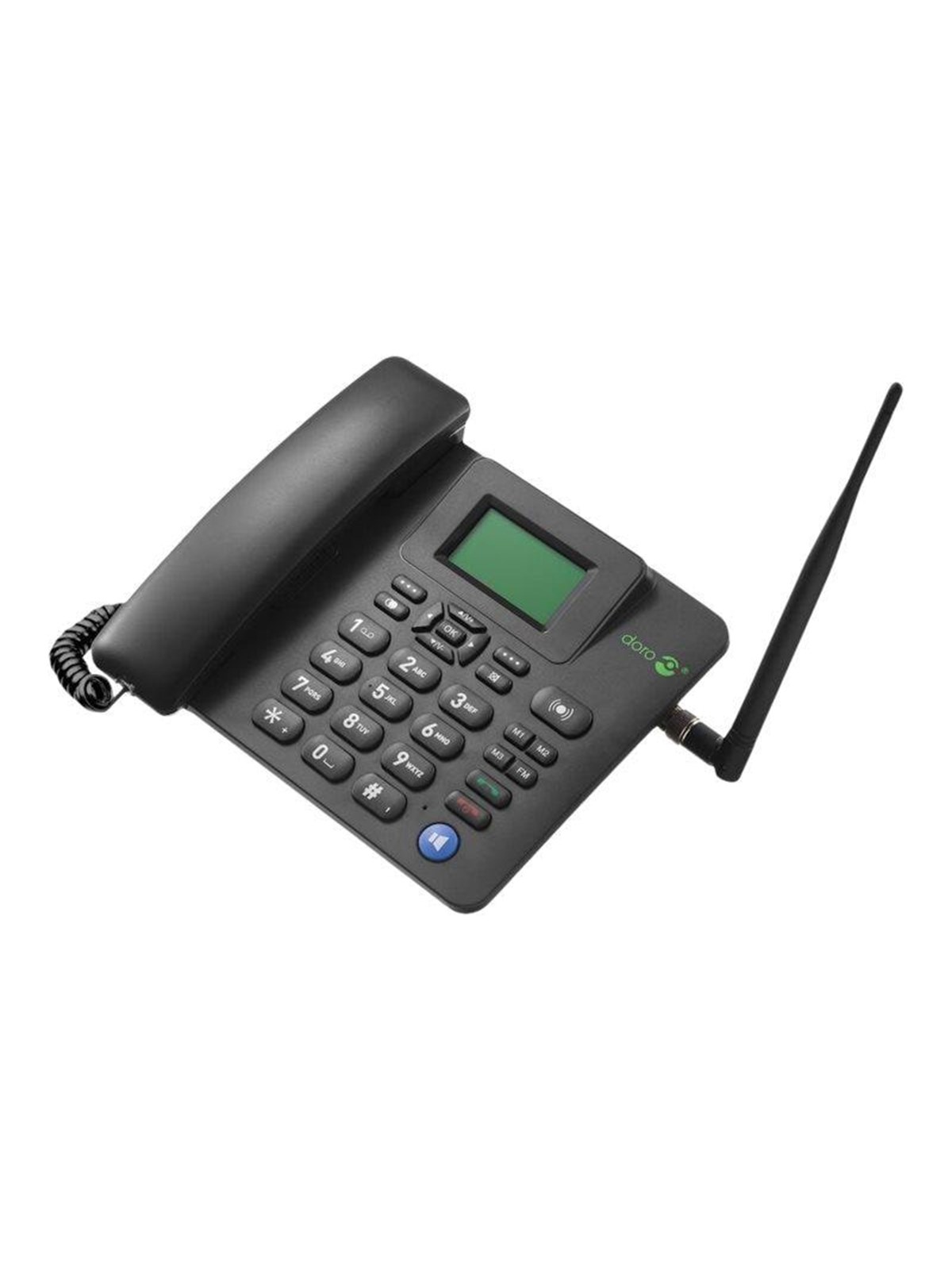 Doro 4100h - Black - 4G Fixed Cellular Phone - Handys Smartphones - 8380