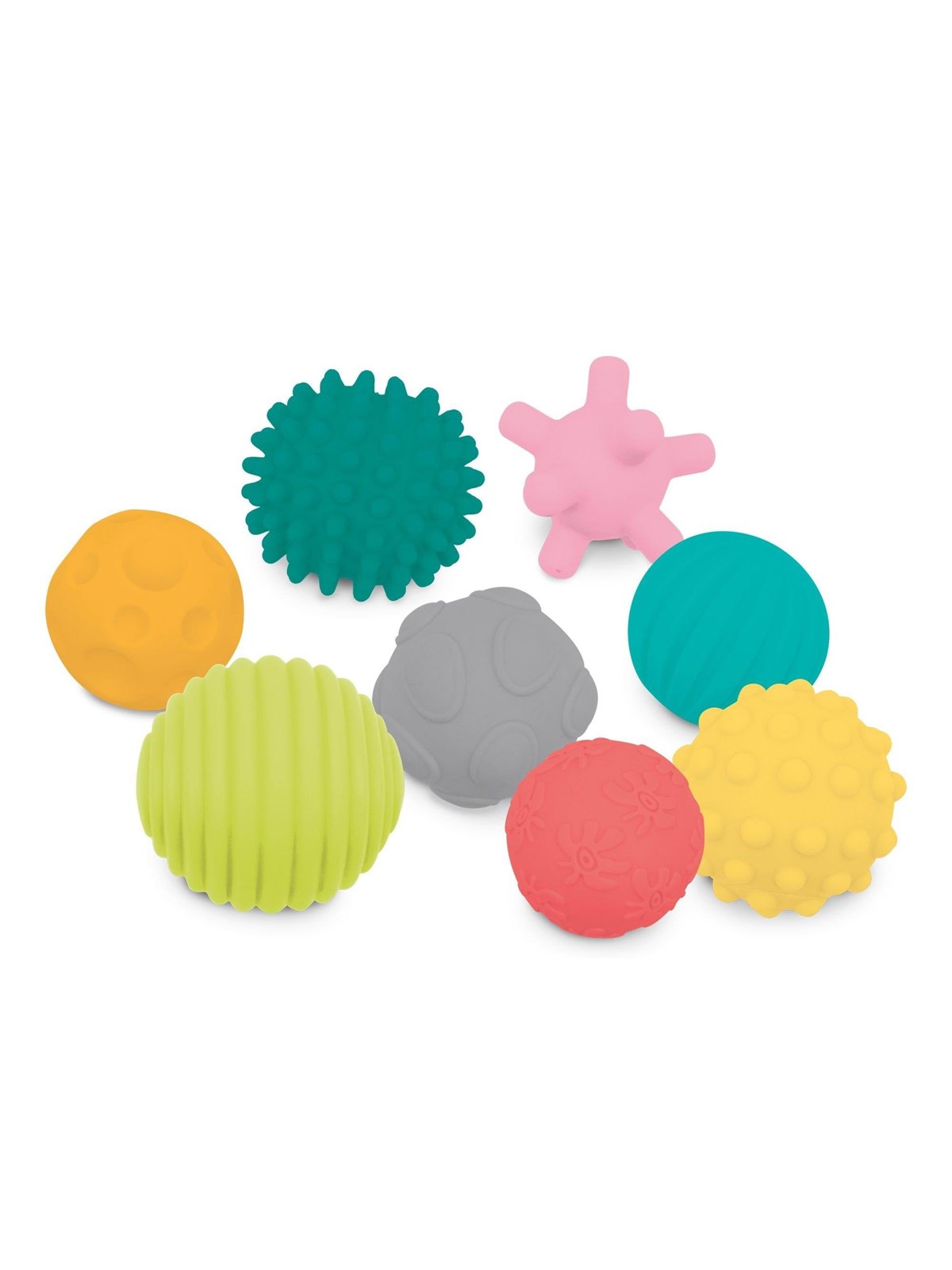 Ludi Sensory Balls - 8 Pcs. - Baby Spielzeug - Lu30055