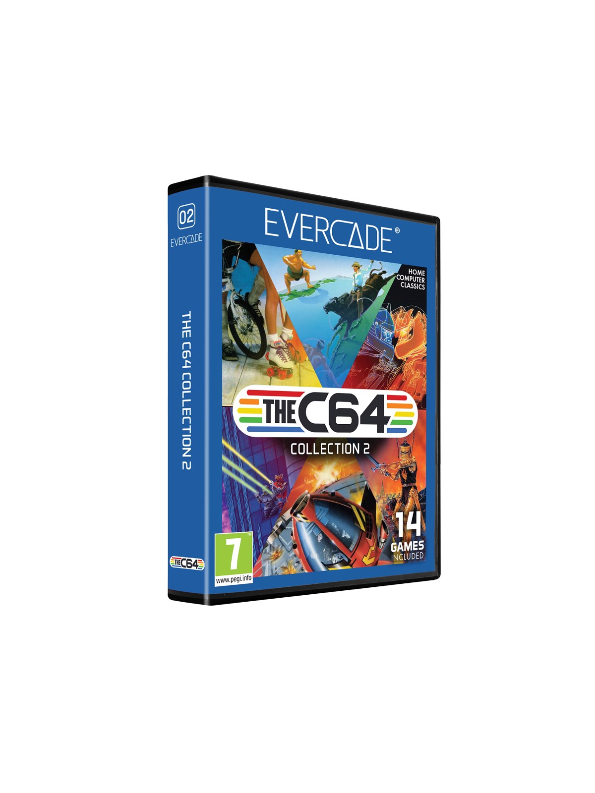 C64 (Commadore 64) Collection 2 - Evercade - Unterhaltung - Pegi 7 - Spiele - 5060990240041