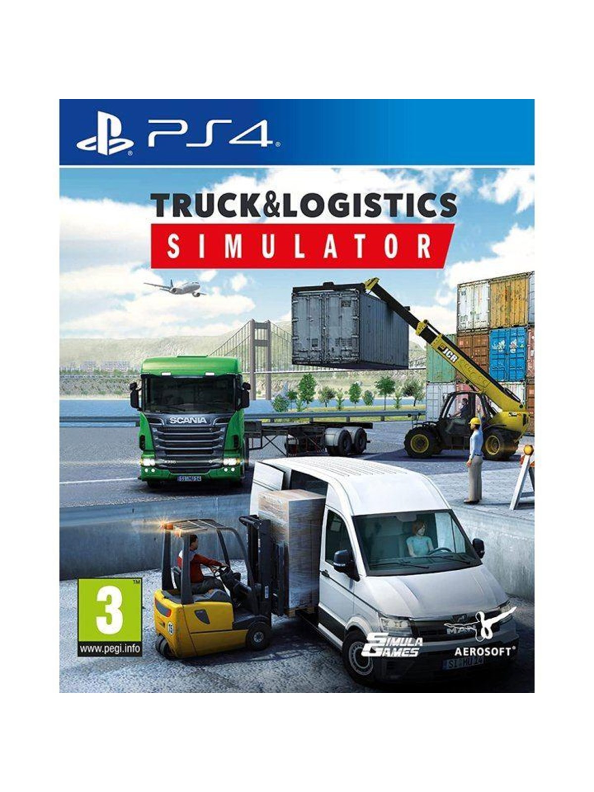 Truck & Logistics Simulator - Sony Playstation 4 - Simulation - Pegi 3 - Spiele - 4015918159180