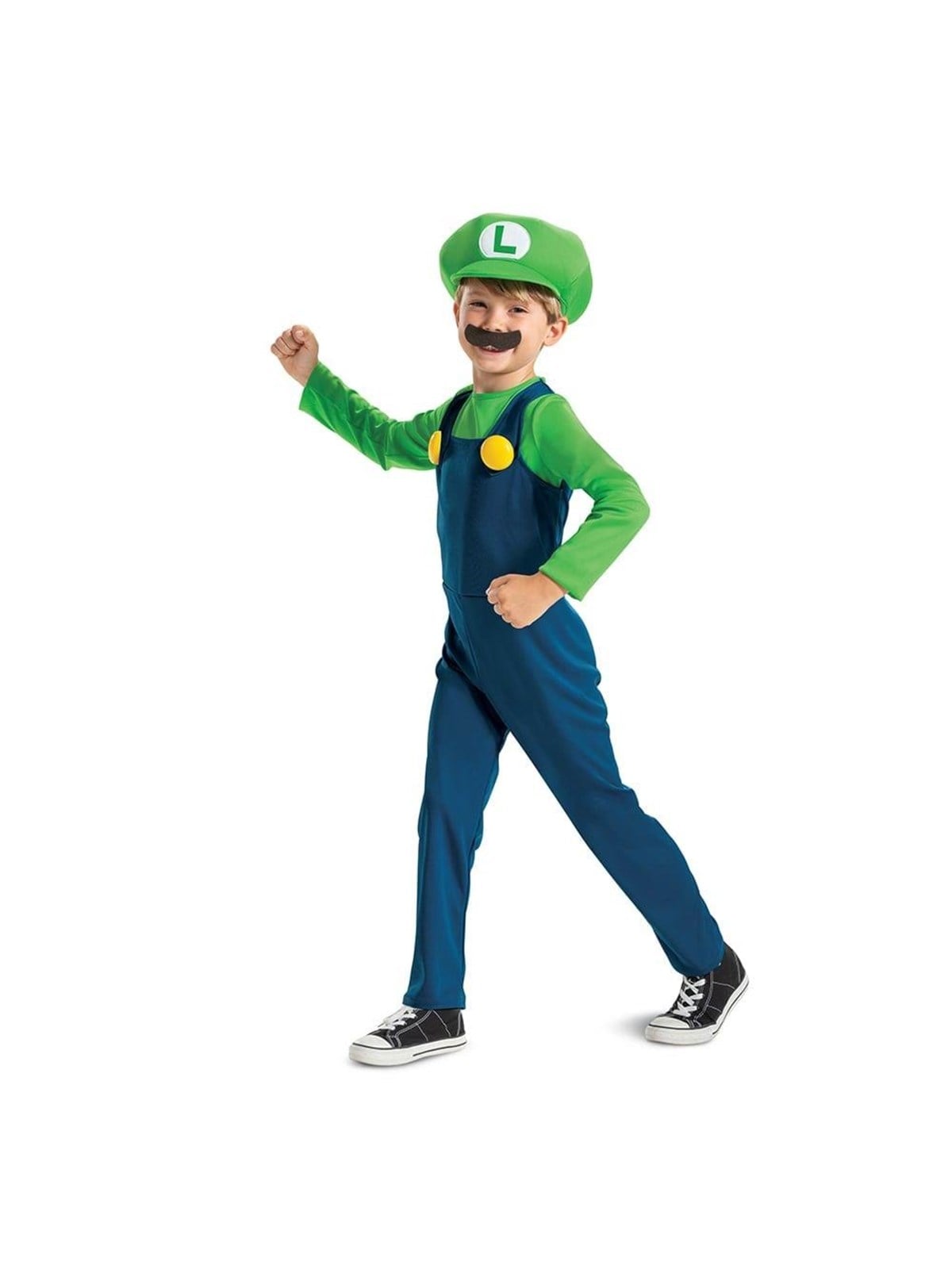 Jakks Disguise - Super Mario Costume - Luigi (116 cm) - Kostueme - 115809l