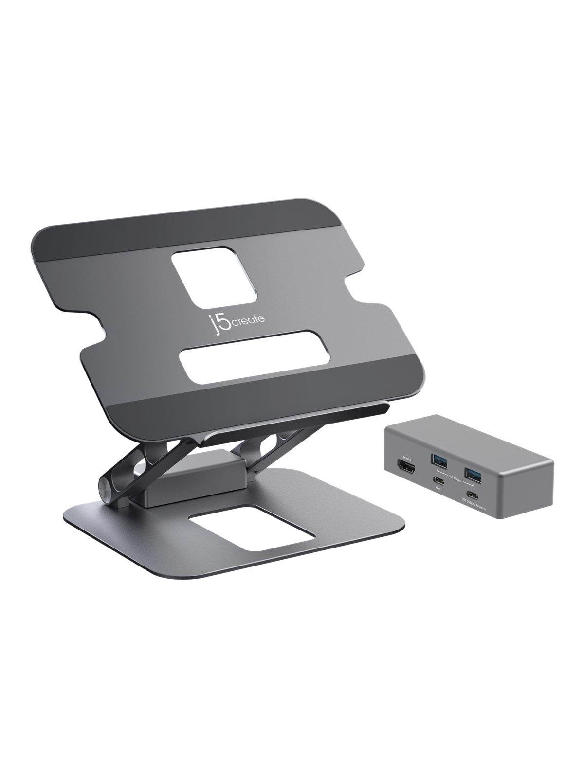 J5create Multi-angle 4K Docking Stand - Dockingstationen - Jts327-n