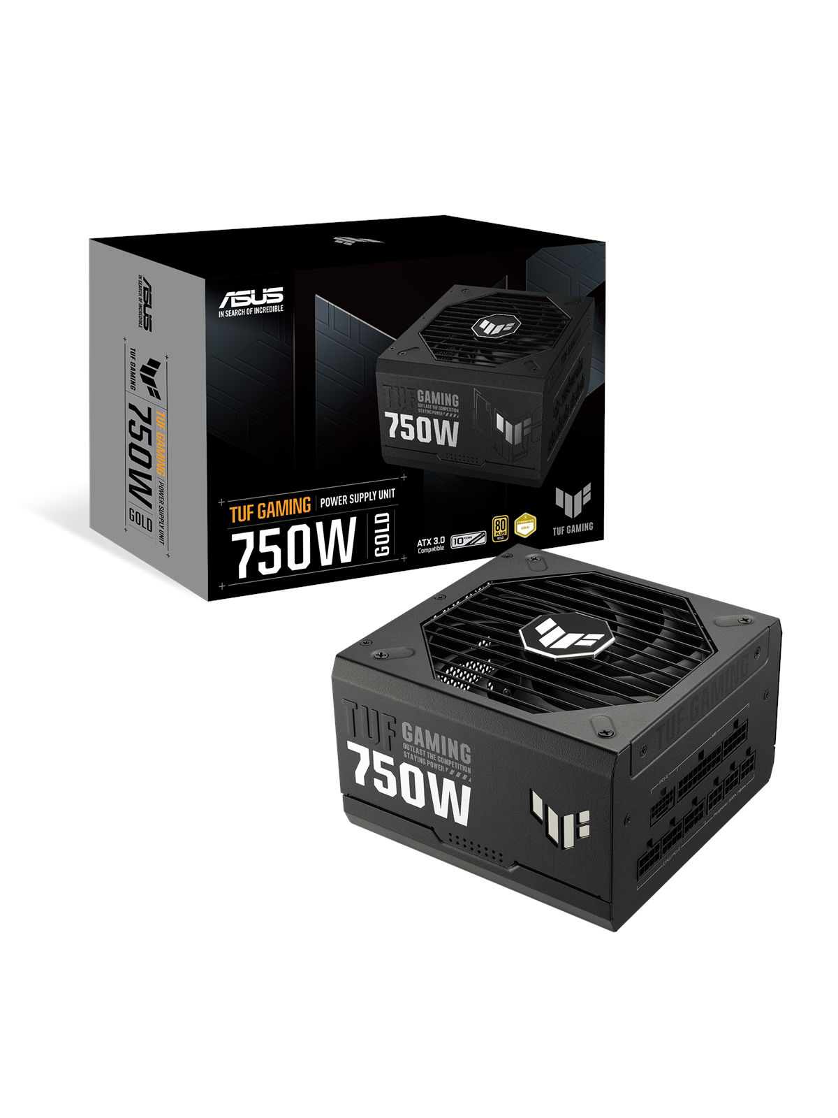 Asus Tuf Gaming 750g - Atx 3.1 Netzteile - 750 Watt - 135 mm - Atx 3.1 - 80 Plus Gold Zertifiziert - 90ye00s3-b0na00