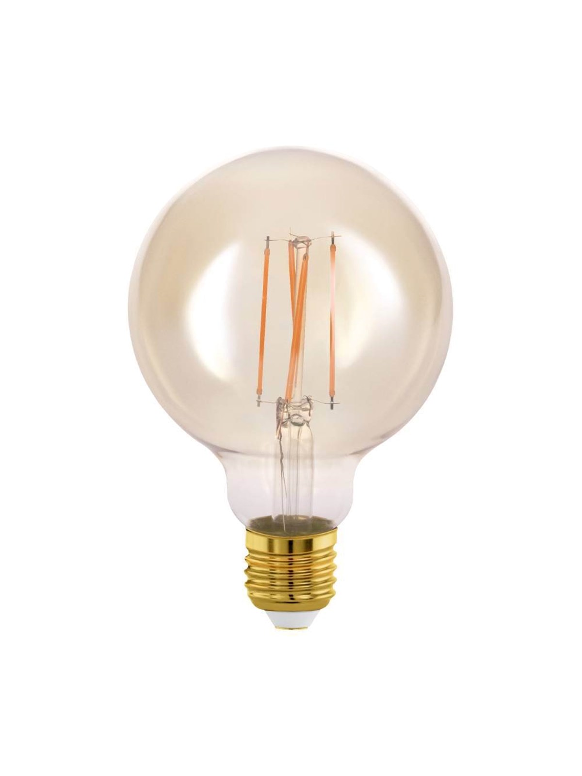 Eglo Led-lampe G95 Globe 4w/822 350 Lumen Amber E27 - Led Birnen - 110053