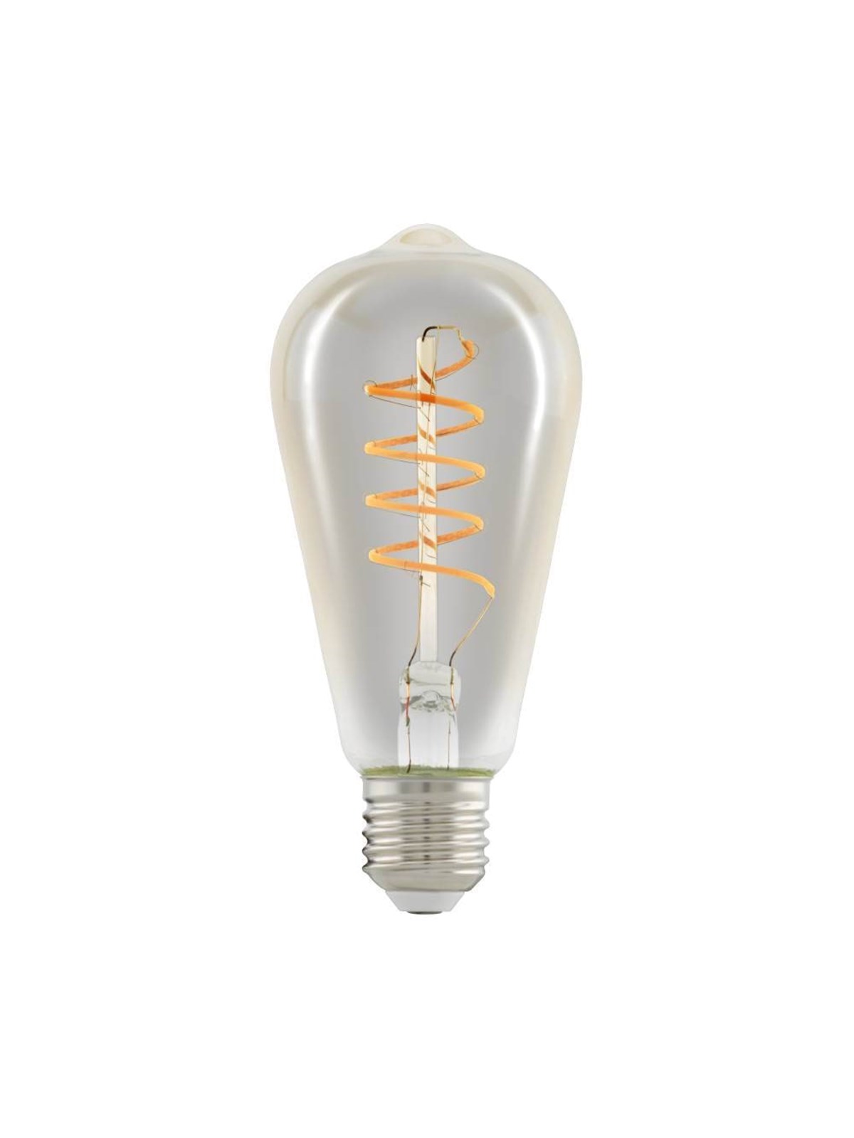 Eglo Led-lampe St64 Spiral 4w/822 270 Lumen Amber 3-step Dimmable E27 - Led Birnen - 113051