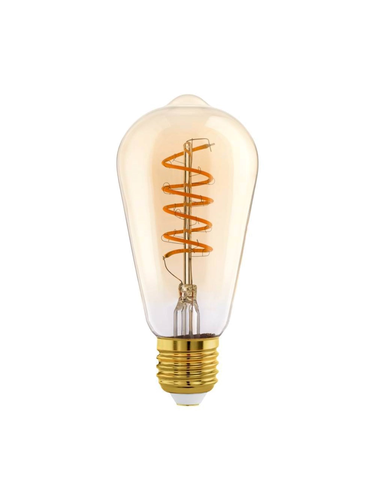 Eglo Led-lampe St64 Spiral 4w/822 270 Lumen Clear 3-step Dimmable E27 - Led Birnen - 110077