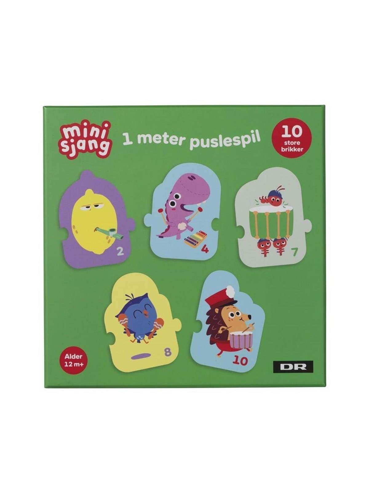 DR Børste 1 Meter Puslespil 10 Pcs - Baby Spielzeug - 6-281
