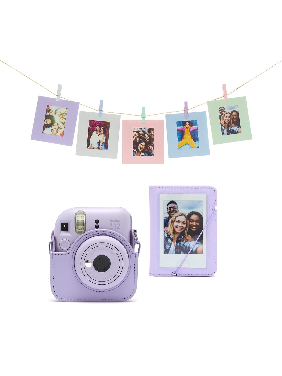 Fujifilm Instax Mini 12 Accessory Kit - Purple - Foto Video Zubehoer - 70100157490