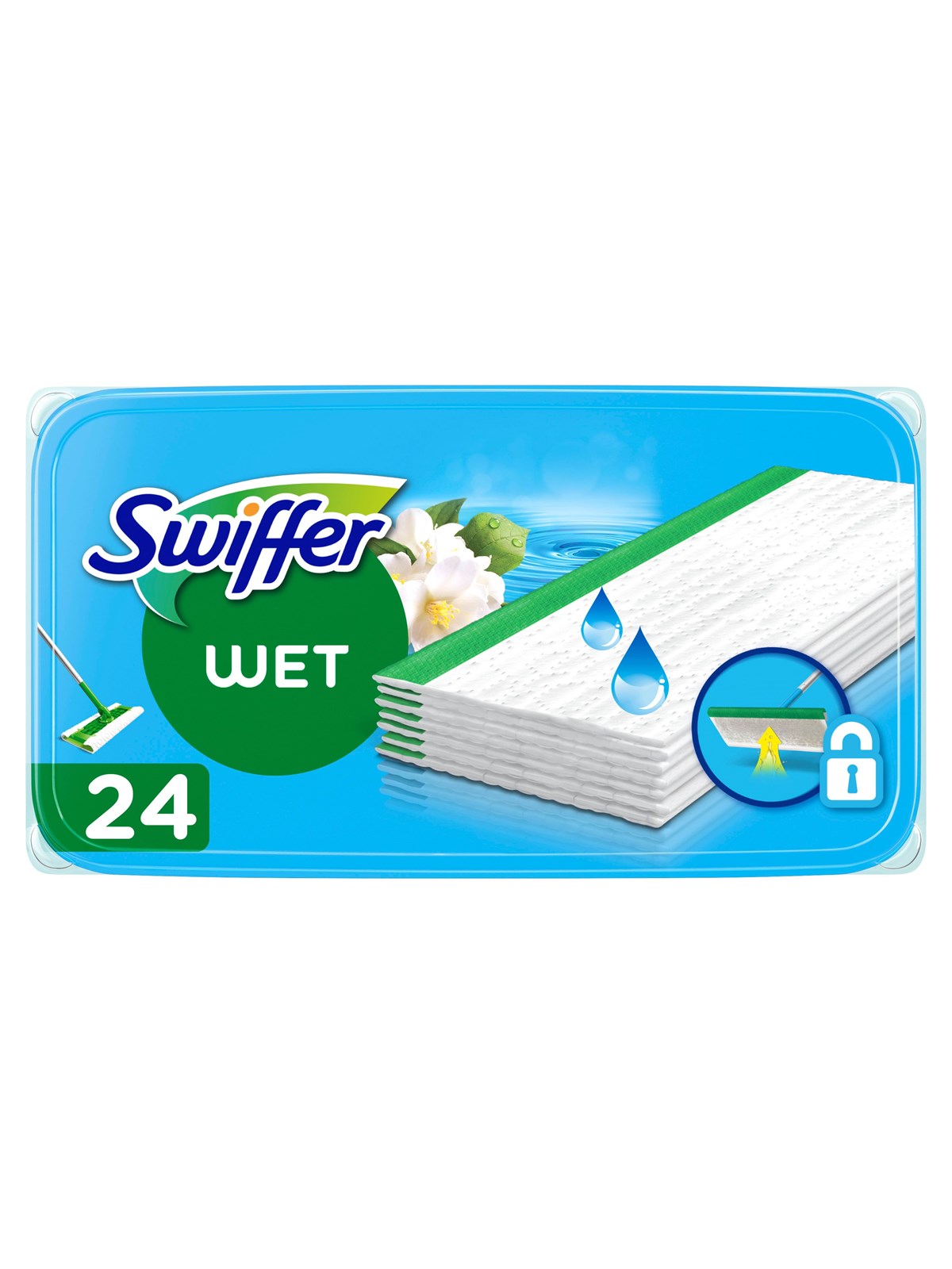 Swiffer Wet Morning Fresh Refill 24 Pcs - Reinigung - 8006540719350