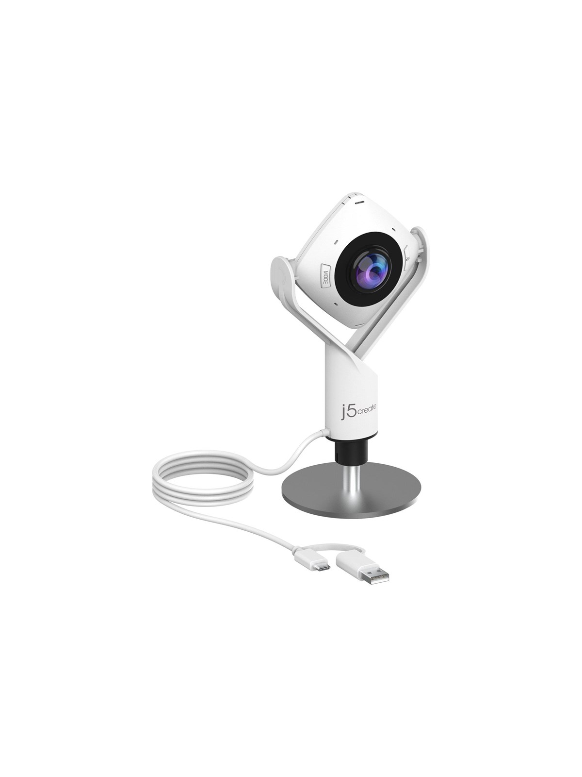 J5create 360° All Around Webcam - Webcams - Jvcu360-n