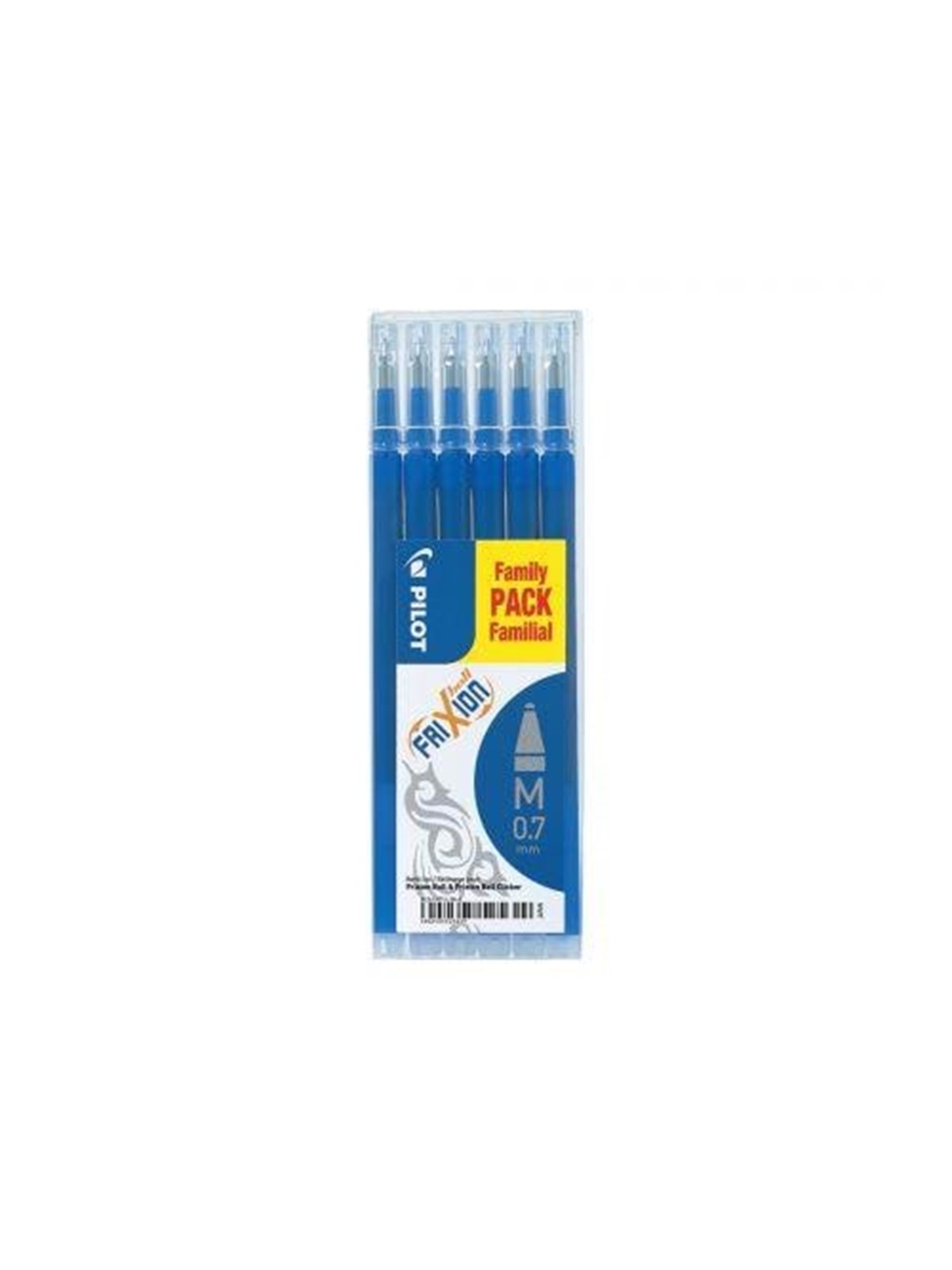 Pilot Pen Pilot Frixion - Refill - Blue (Pack of 6) - Utensilien Zum Schreiben Und Zeichnen - Bls-fr7-s6-b