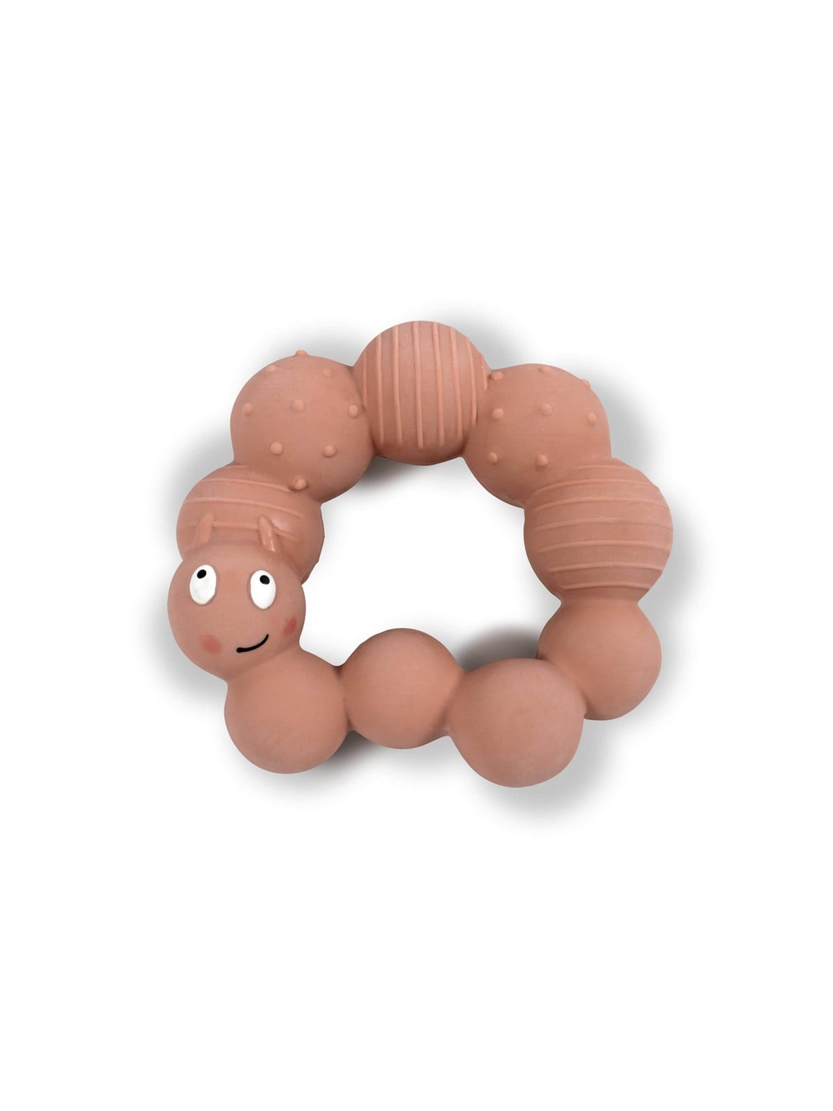 Filibabba Teether - Lily The Larva Peach - Baby Spielzeug - Fi-pt040