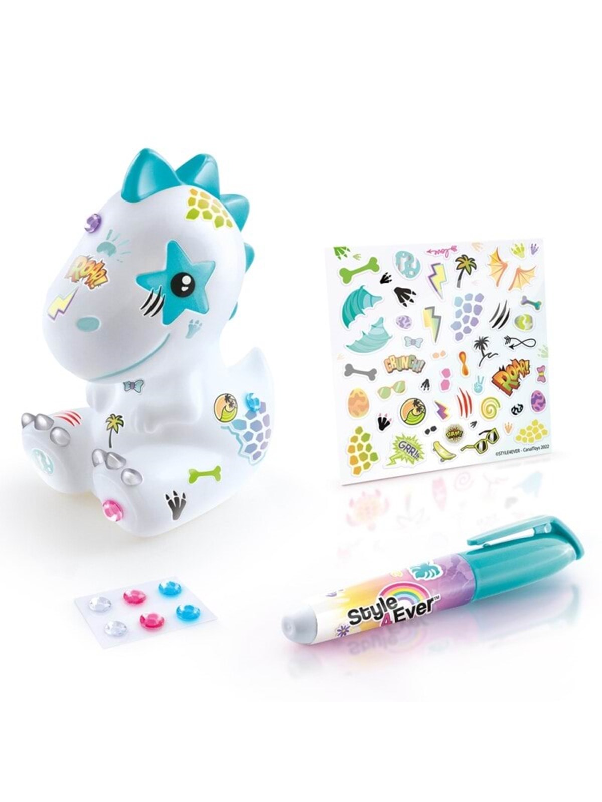 Style 4 Ever Deco Glow In The Dark Animal (Assorted) - Kleine Mitbringsel Fuer Kinder - 179