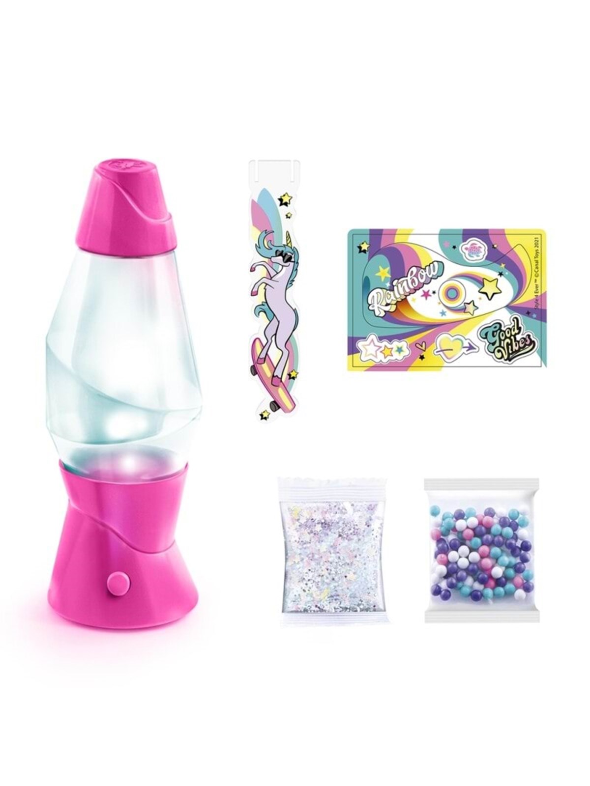 Style 4 Ever Mini Lava Lamp Diy (Assorted) - Kinder Lampen - 234