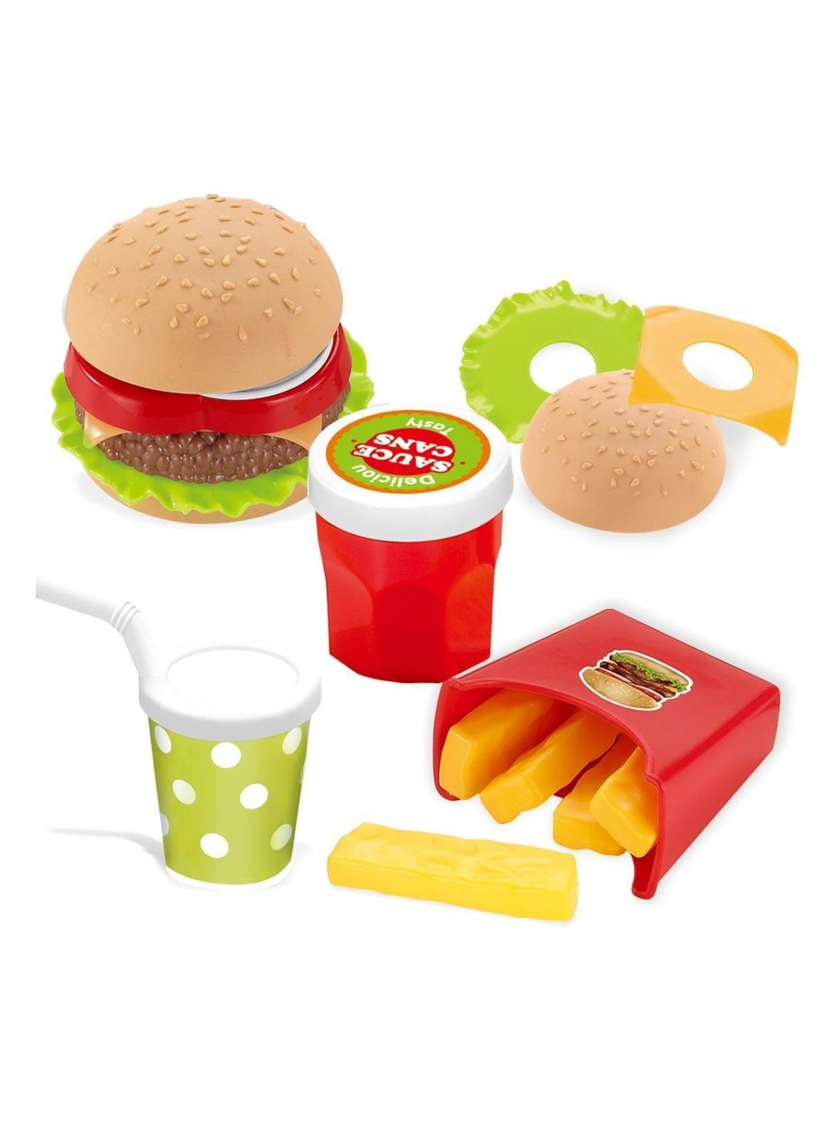 Junior Home Hamburger Playset - Spielkueche Zubehoer - 505125