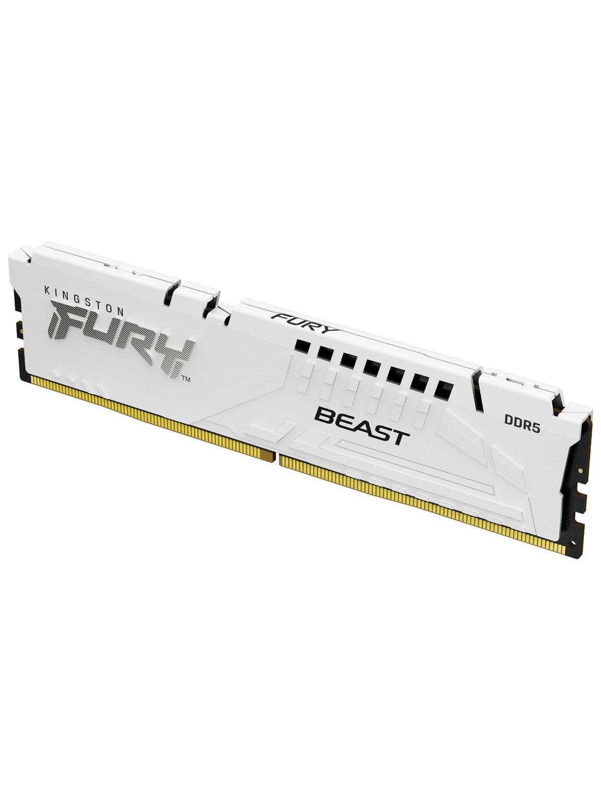 Kingston Fury Beast Ddr5-5600 - 16gb - Cl36 - Single Channel (1 Pcs) - Amd Expo & Intel Xmp - Weiß - Ram - Kf556c36bwe-16