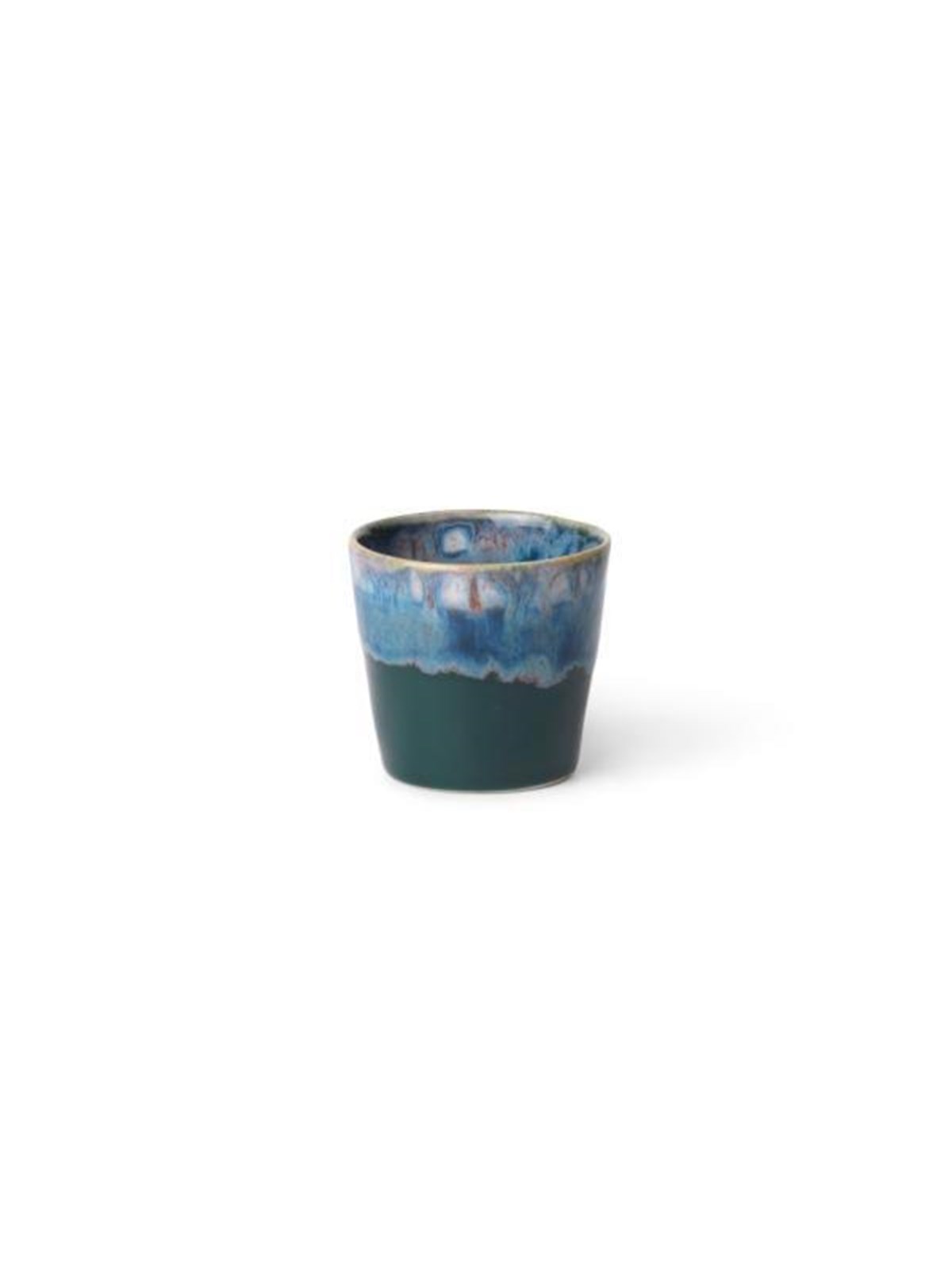 Costa Nova Espresso Cup Gres 10 cl 6.5 x 6 cm Dark Green Ceramic - Kuechenzubehoer - 21895