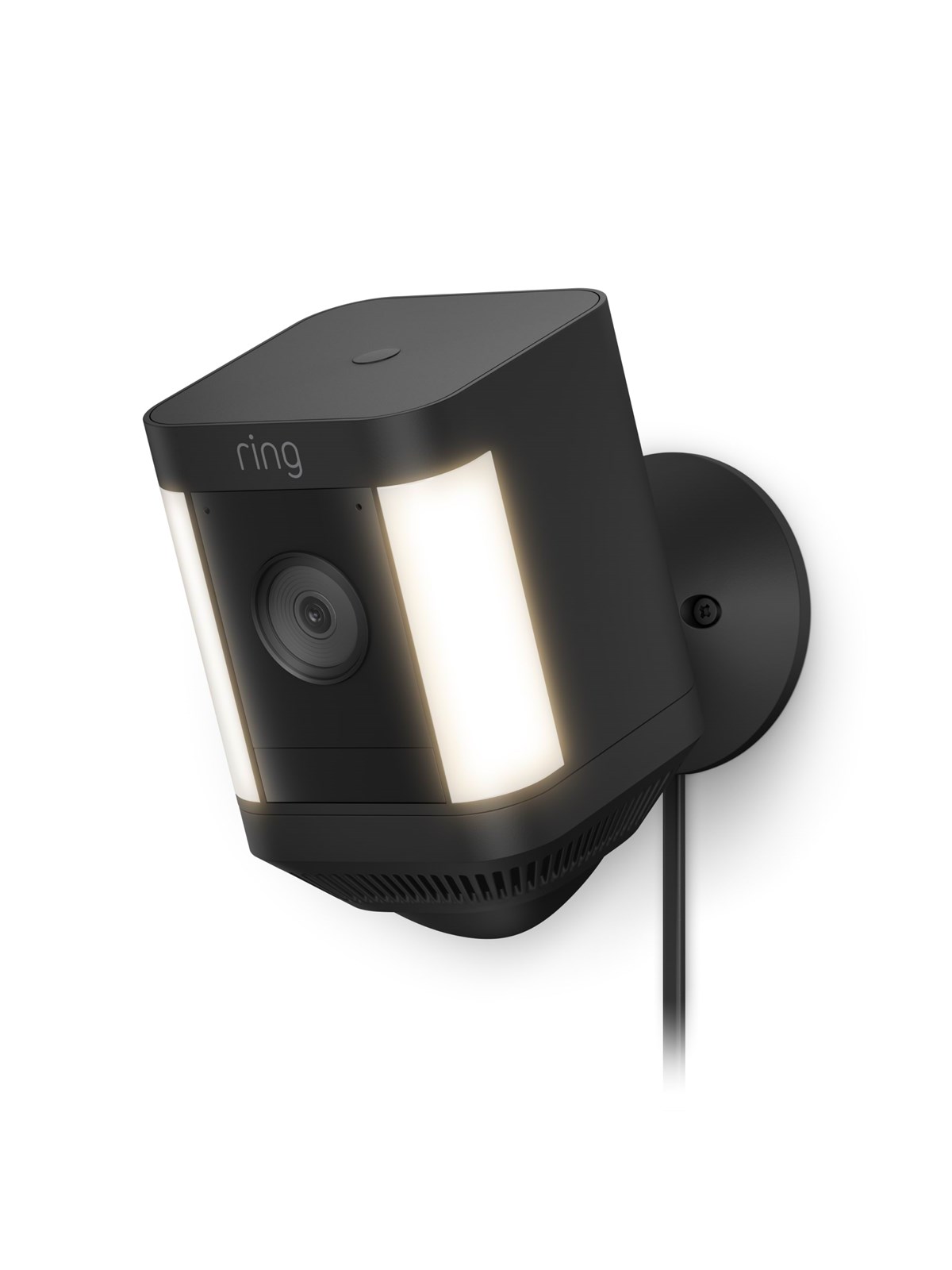 Ring Spotlight Cam Plus - Plug-in - Schwarz - Smart Home - 8sh1s2-beu0