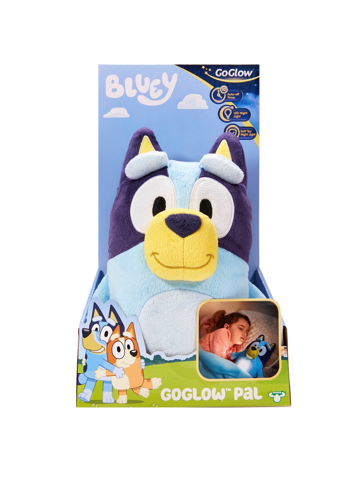 Bluey Kids Light Up Bedtime Pal - Soft Toy Night Light - Kinder Lampen - 10045