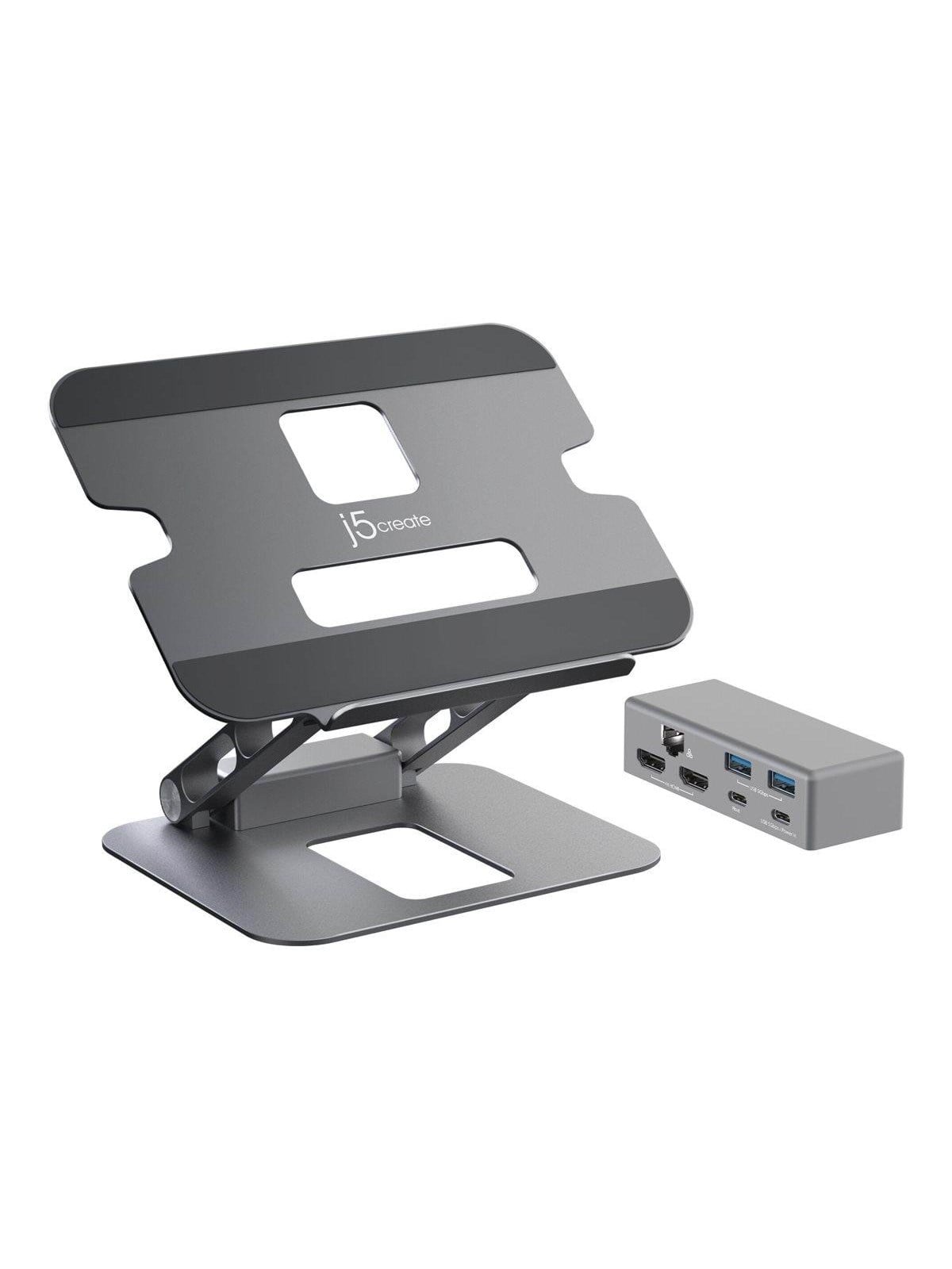 J5create Multi-angle Dual Hdmi Docking Stand (With Ethernet) - Dockingstationen - Jts427-n