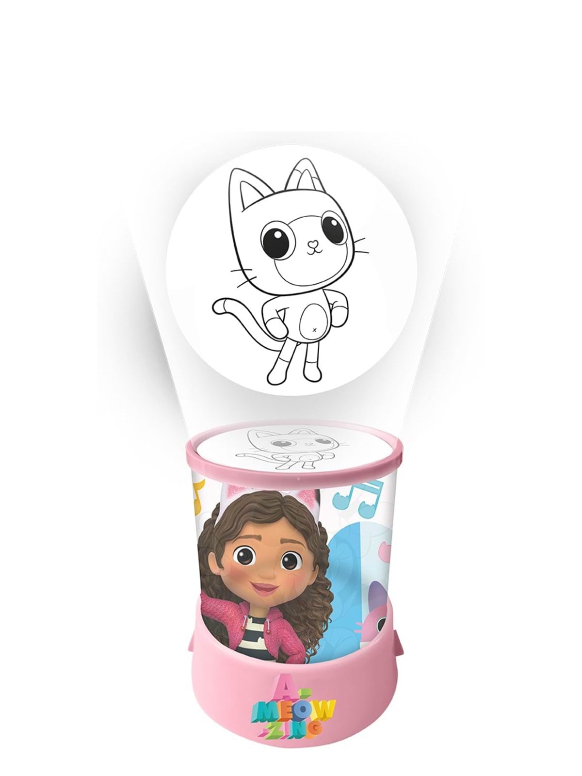 Euromic Gabby's Dollhouse Projector Lamp - Kinder Lampen - 033743800