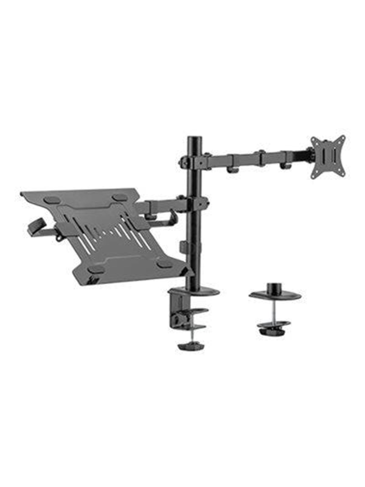 Gembird Monitor Arm & Notebook Tray - 1 x Monitor 17"-32" & 1 x Notebook 15.6" - Monitorhalterung - Ma-da-03