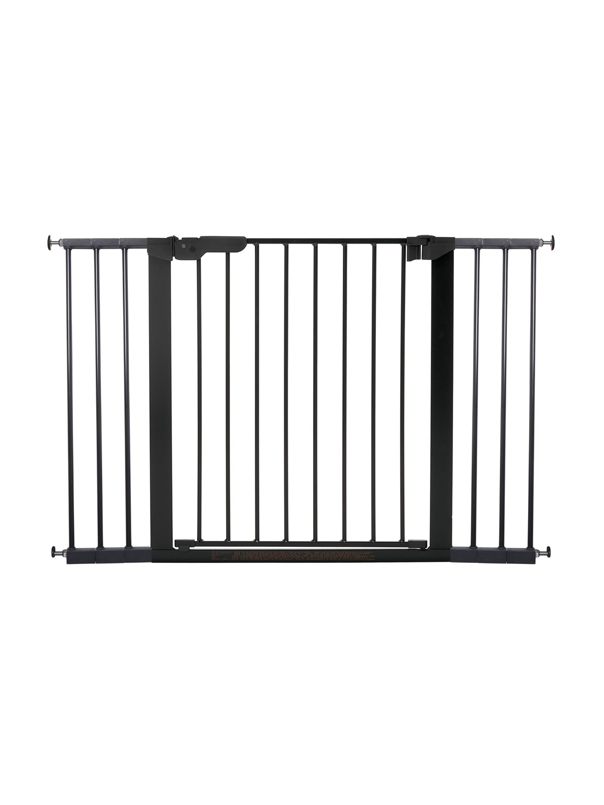 Babydan Premier Safety Gate With 6 Extensions Black 112-119.3 cm - Babypflege - 60116-2696-01