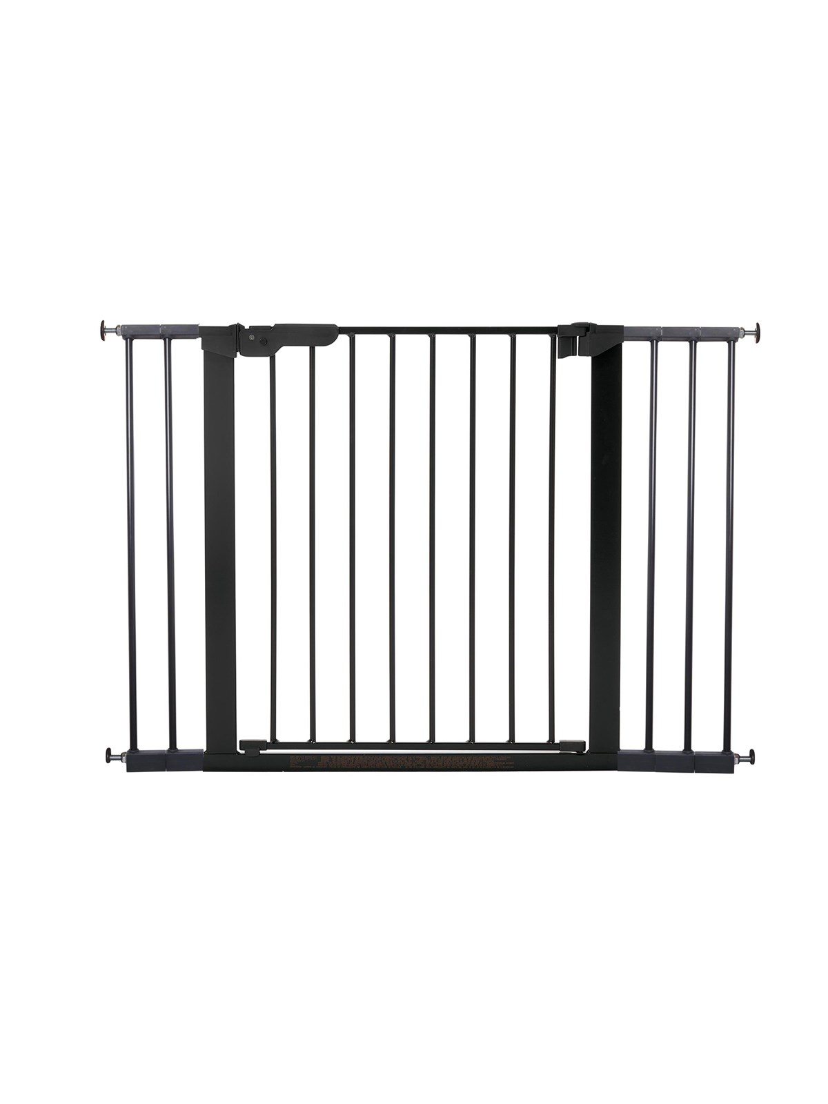 Babydan Premier Safety Gate With 5 Extensions Black 105.5-112.8 cm - Babypflege - 60116-2695-01