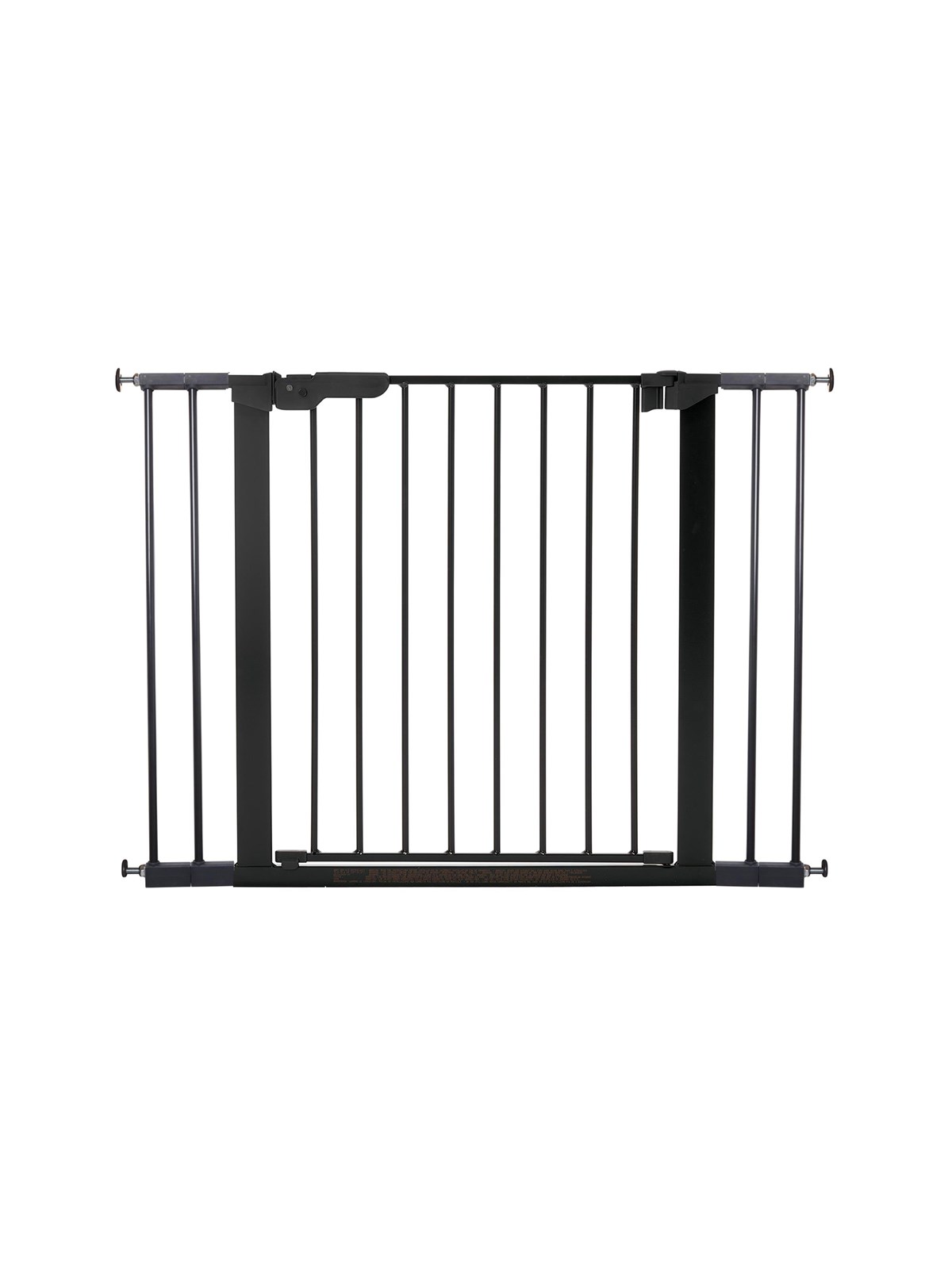 Babydan Premier Safety Gate With 4 Extensions Black 99-106.3 cm - Babypflege - 60116-2694-01