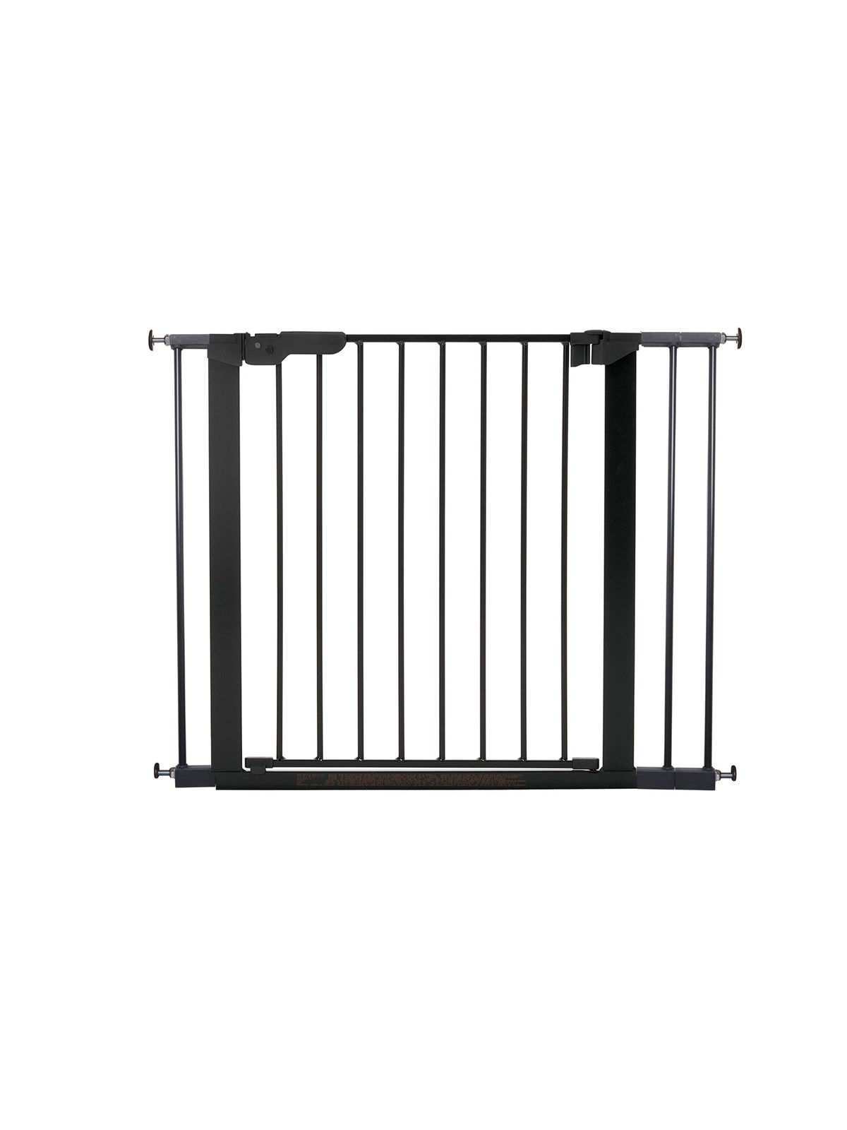 Babydan Premier Safety Gate With 3 Extensions Black 92.5-99.8 cm - Babypflege - 60116-2693-01