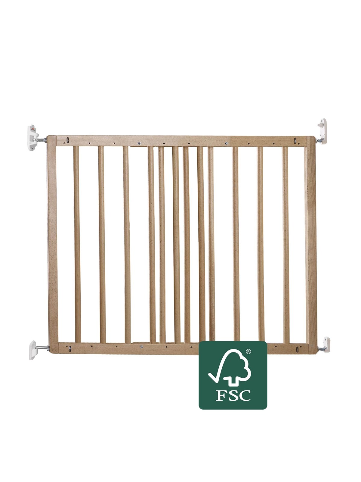 Babydan Multidan Safety Gate Wood 60.5-102 cm - Babypflege - 57112-2400-10