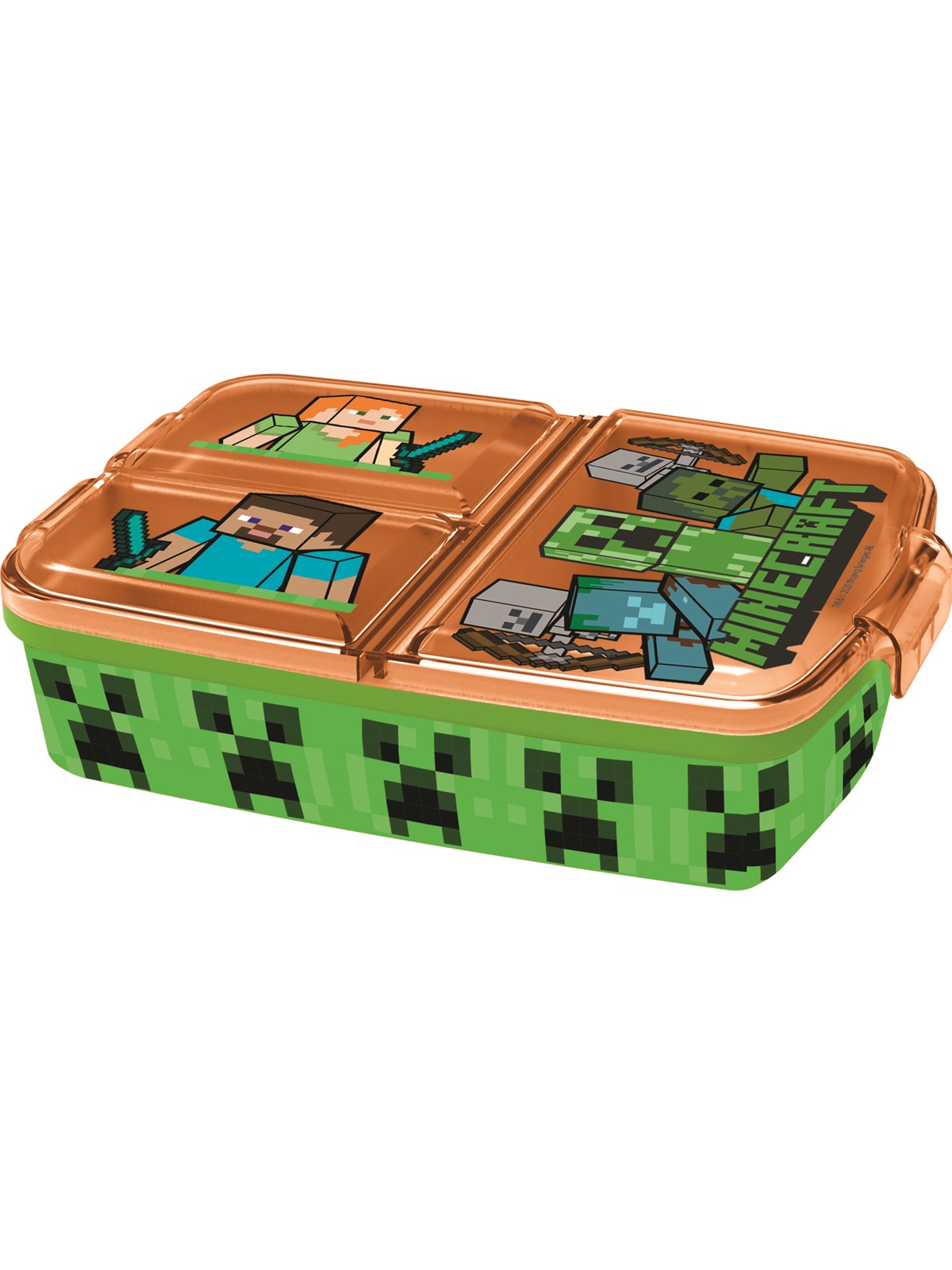 Euromic Minecraft Multi Compartment Sandwich Box - Schul Zubehoer - 088808735-40420