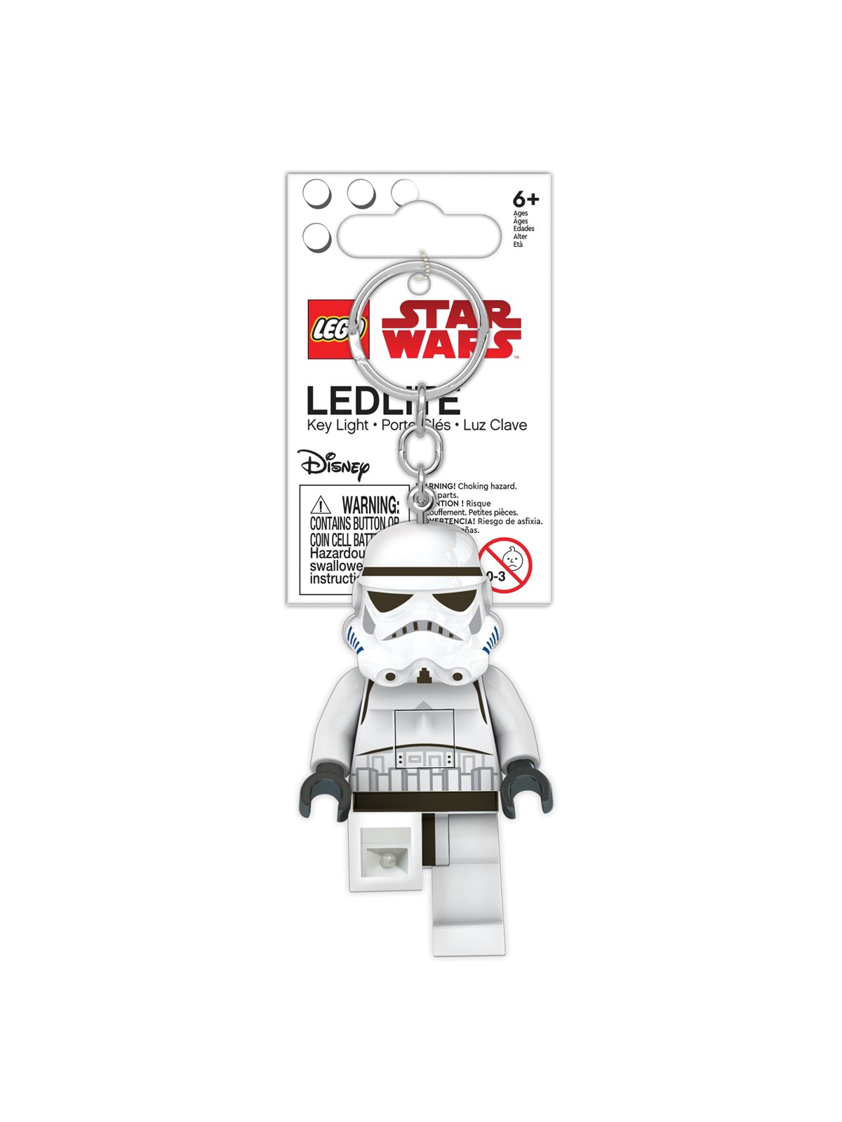 Euromic Lego Star Wars Storm Trooper Key Chain With Led li - Schul Zubehoer - 4005036-lgl-ke12h